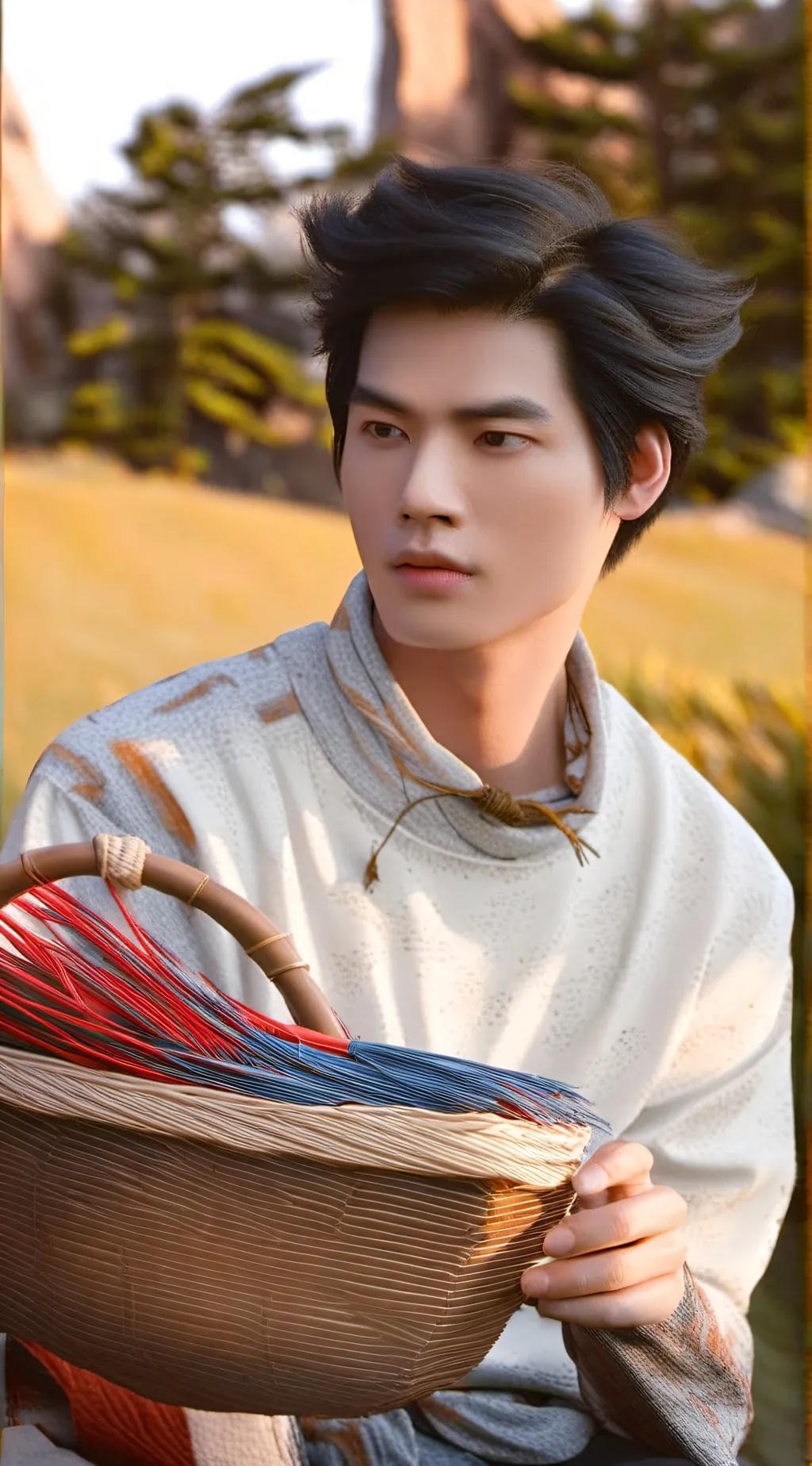 ai character: Satory Hanzo  background