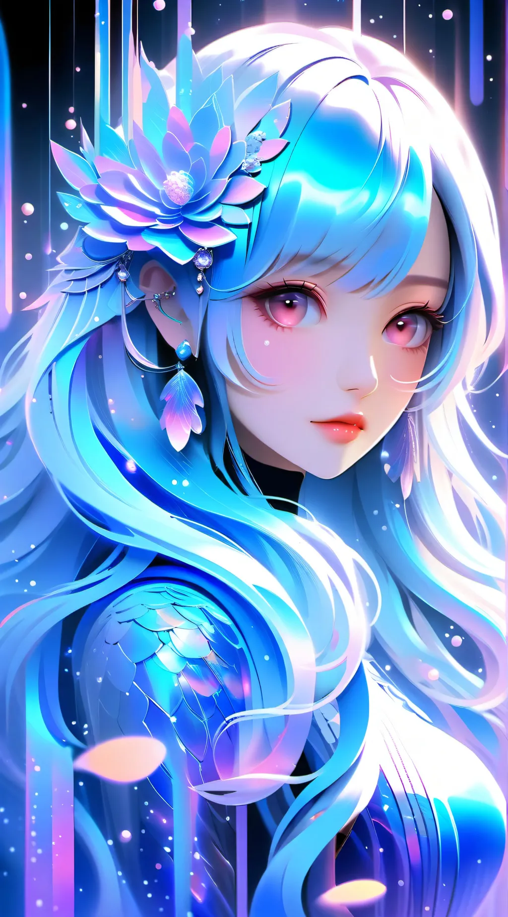 ai character: mha family! background