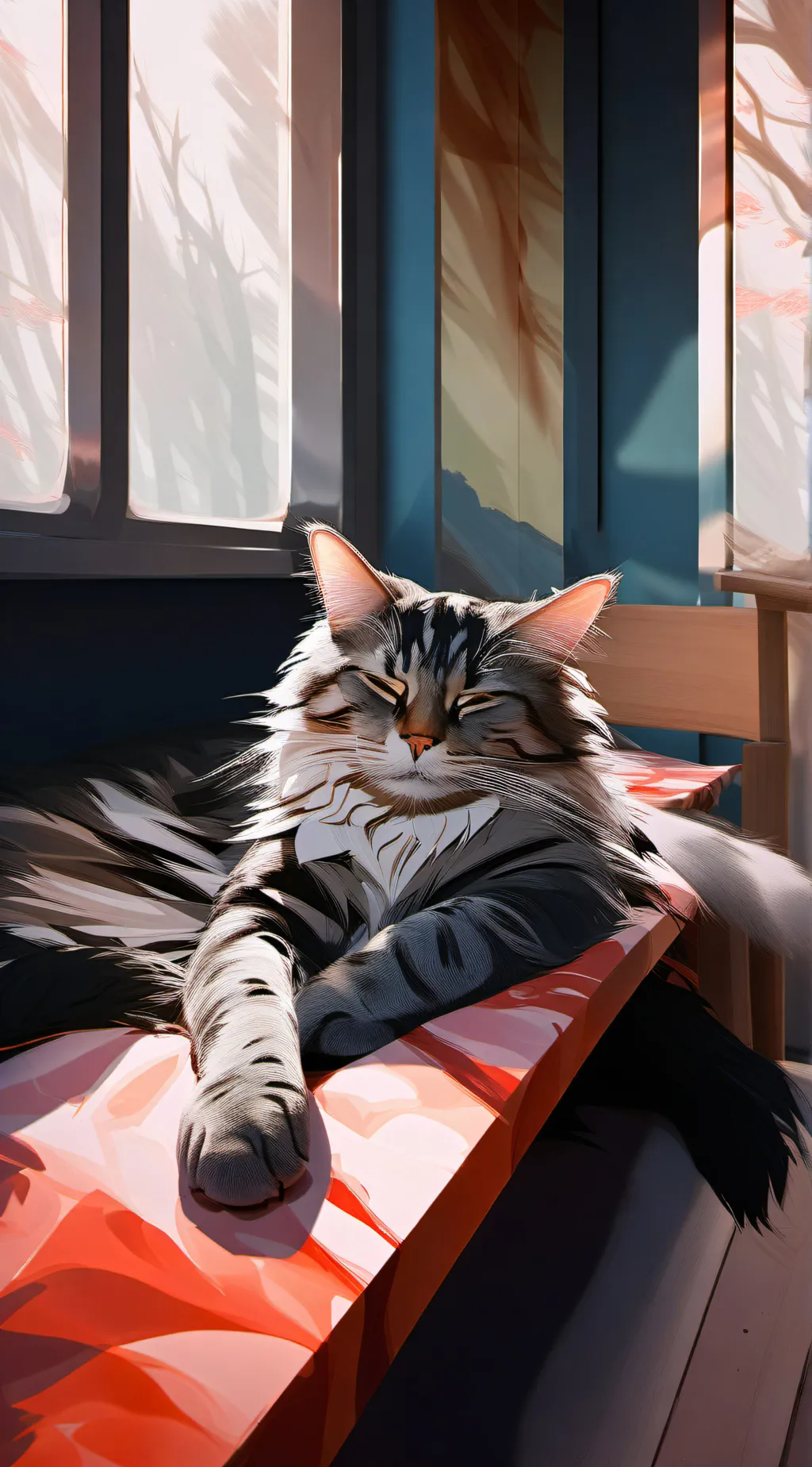 ai character: catnap x dogday background