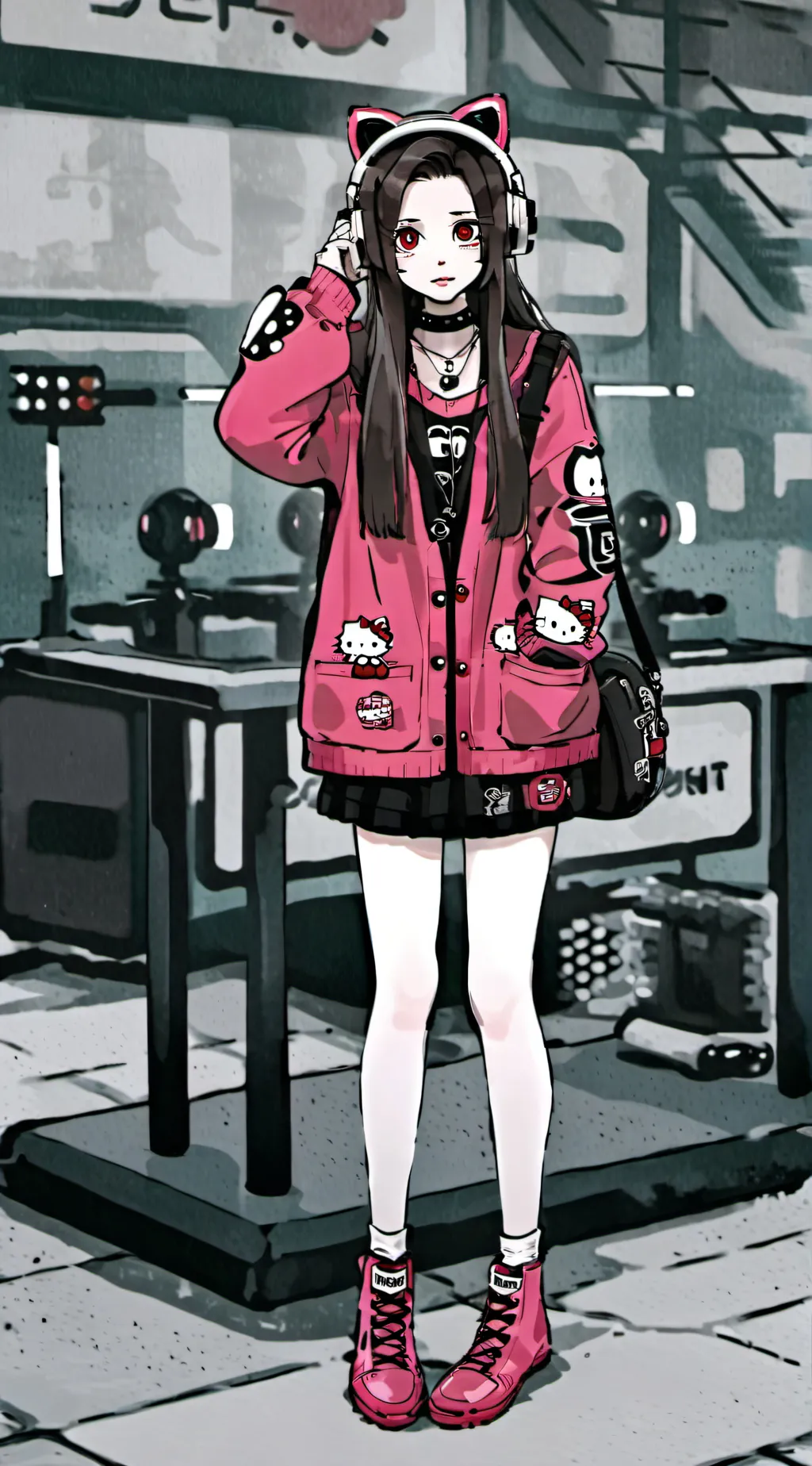 ai character: Paris background