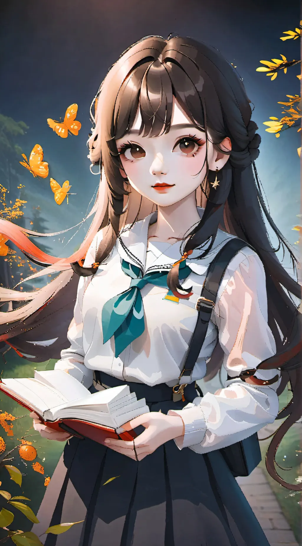 ai character: Evie background