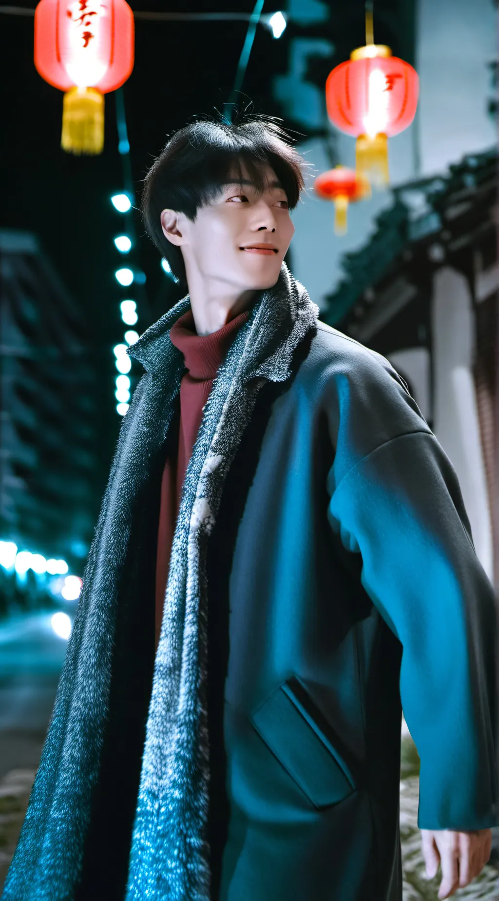 ai character: min hyung ji background