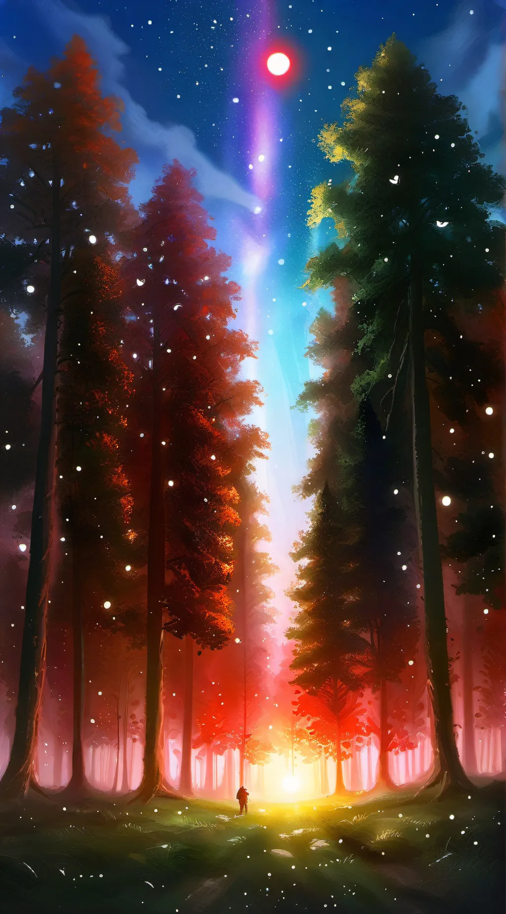 ai character: alastor bday  background