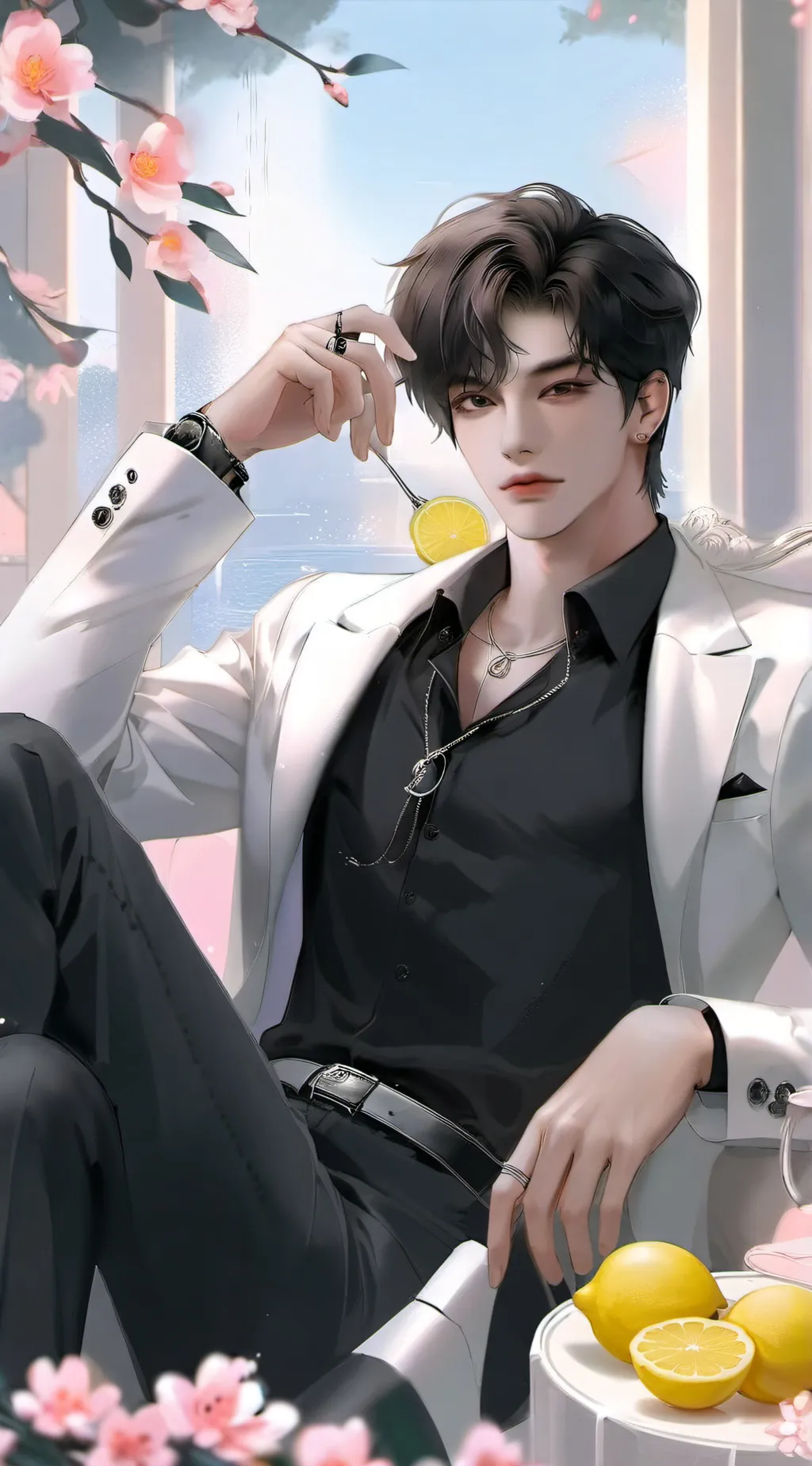 ai character: Adam background