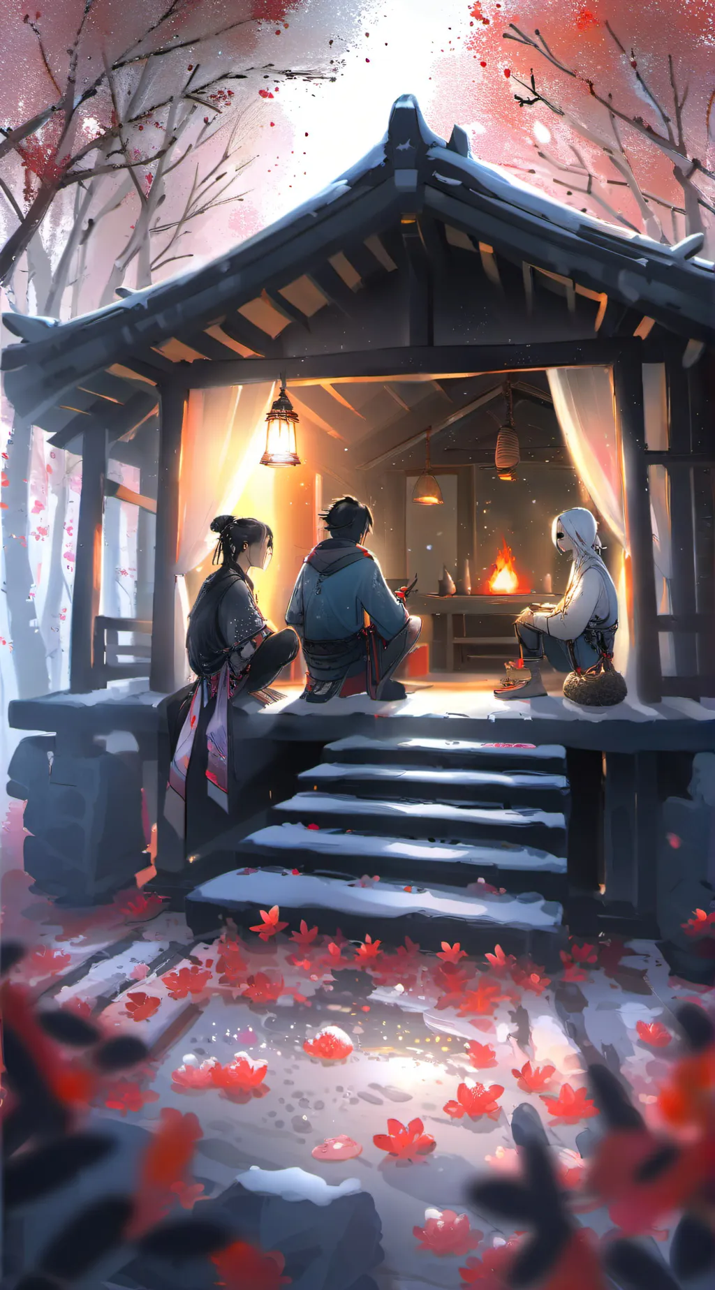 ai character: Pizza Hut. background