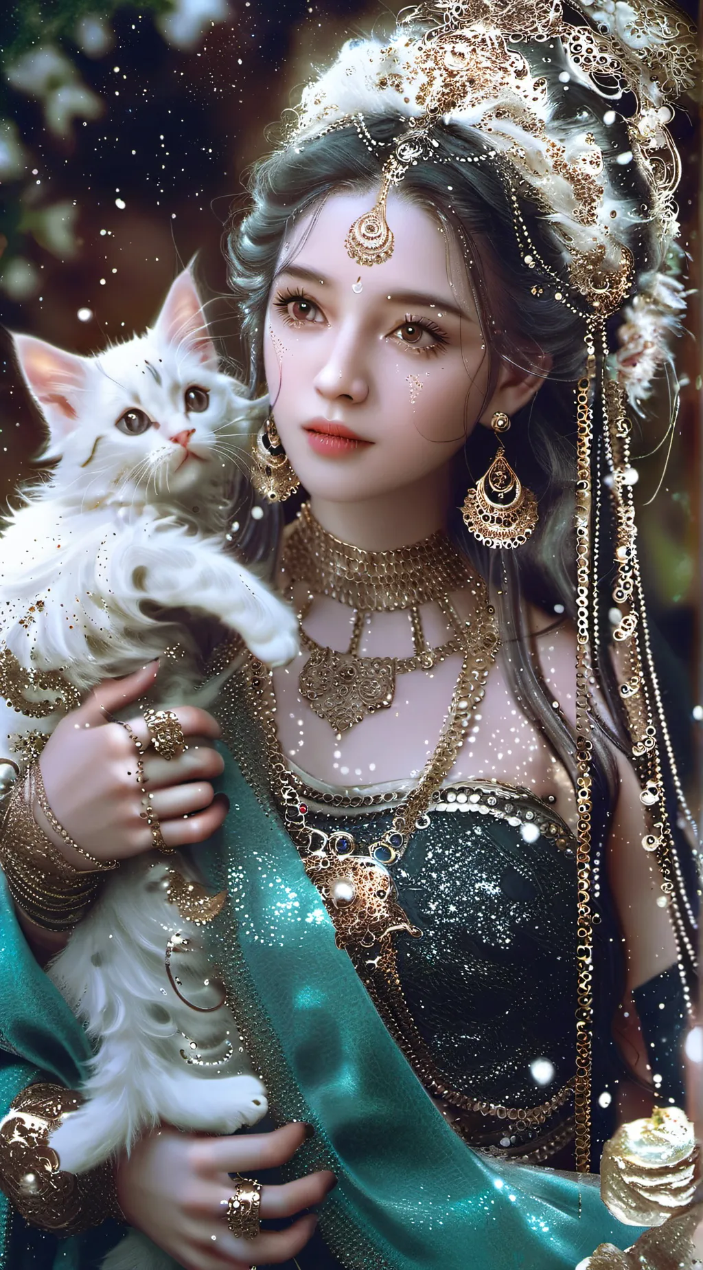 ai character: kitty background