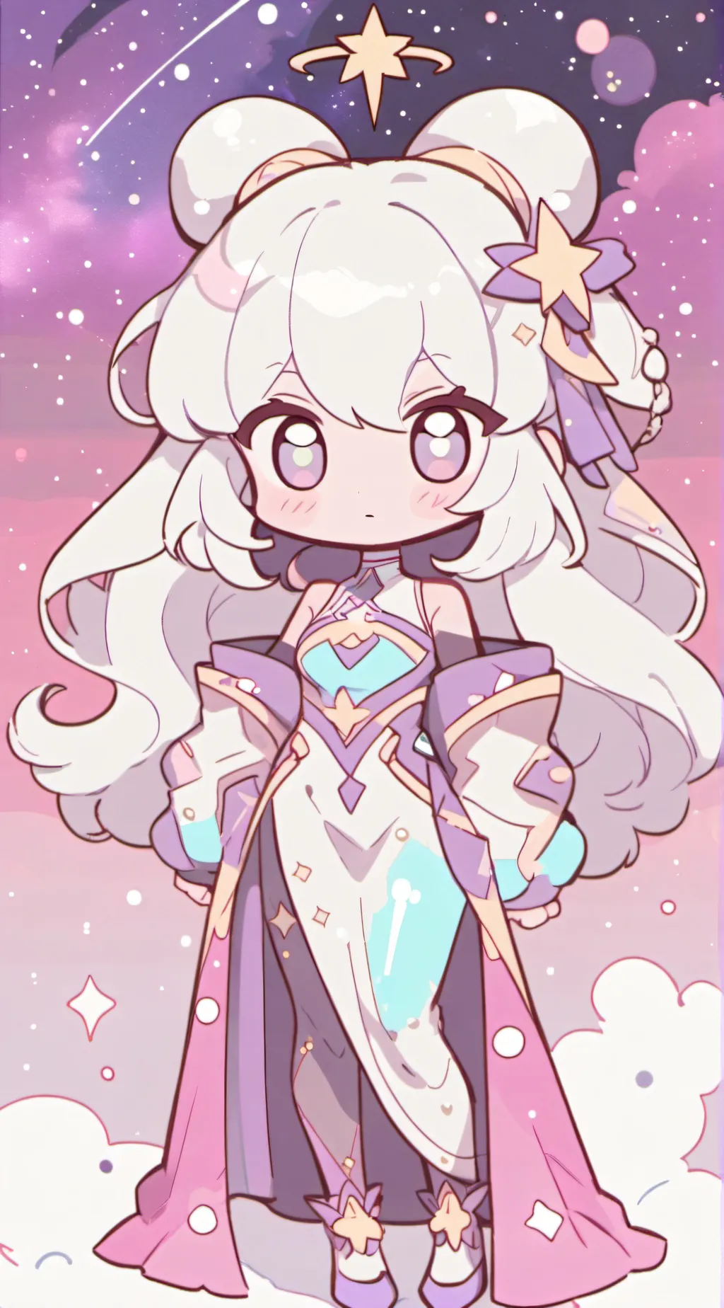 ai character: FPE + Smiling c/s background