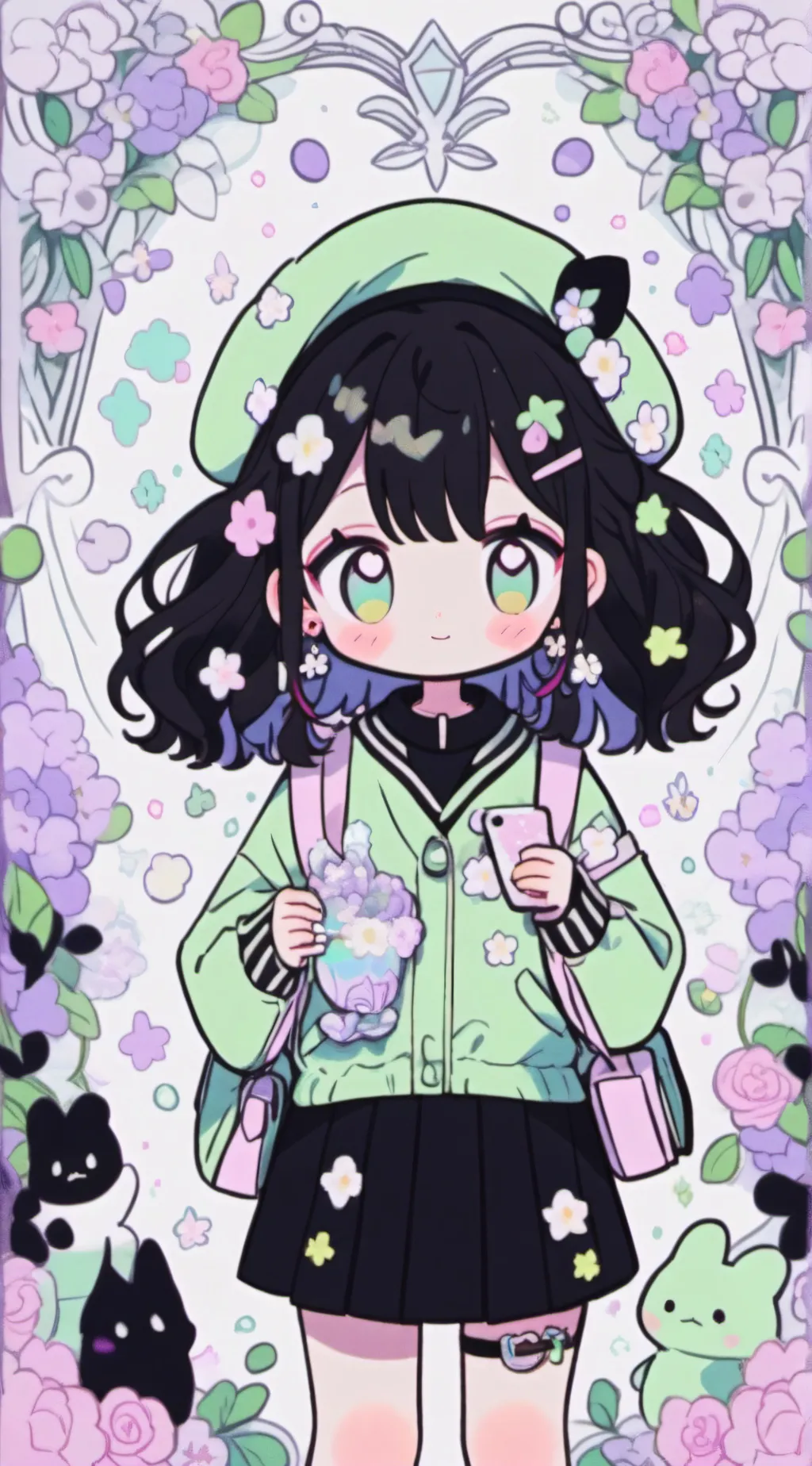 ai character: *+Lilly+* background