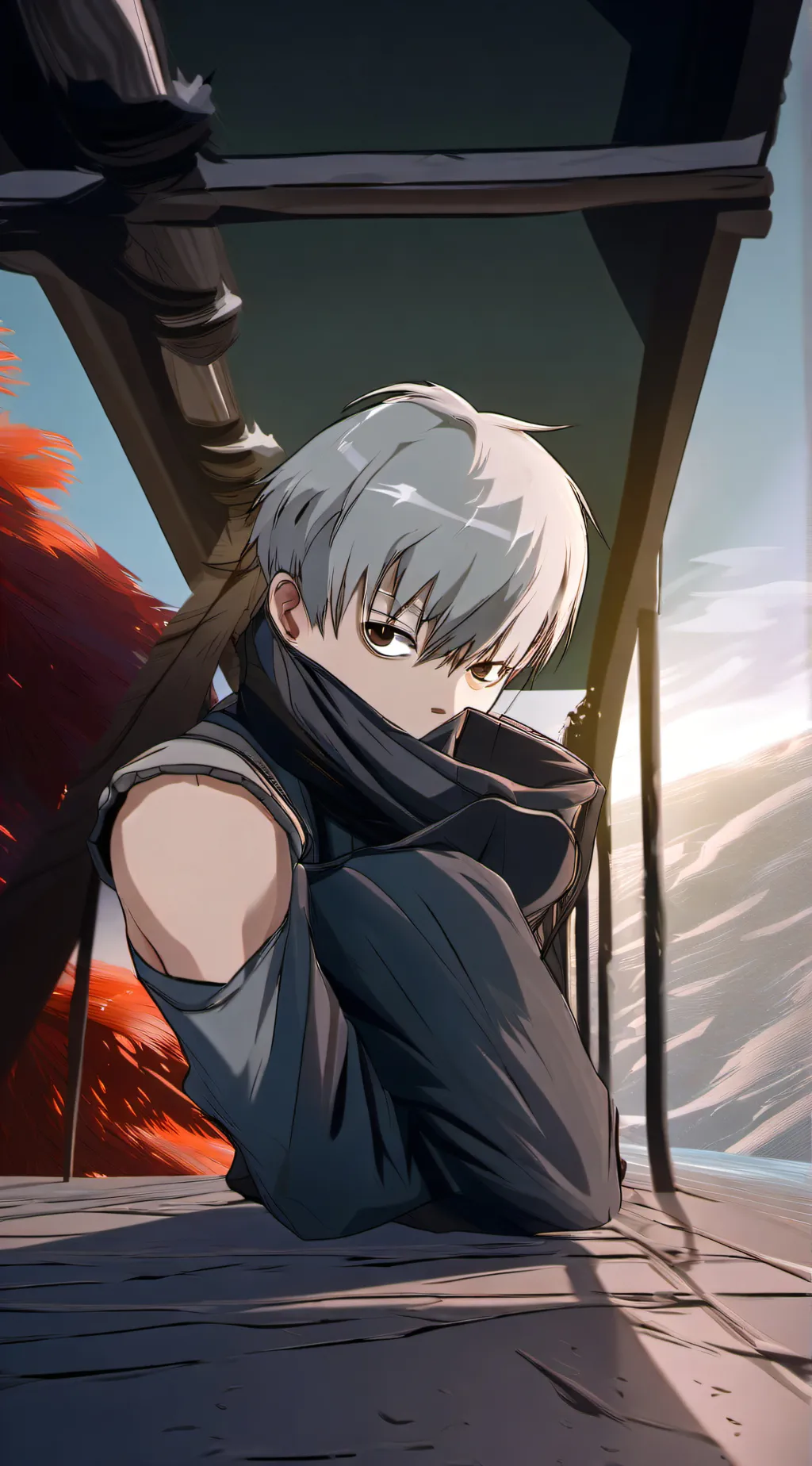 ai character: INUMAKI background