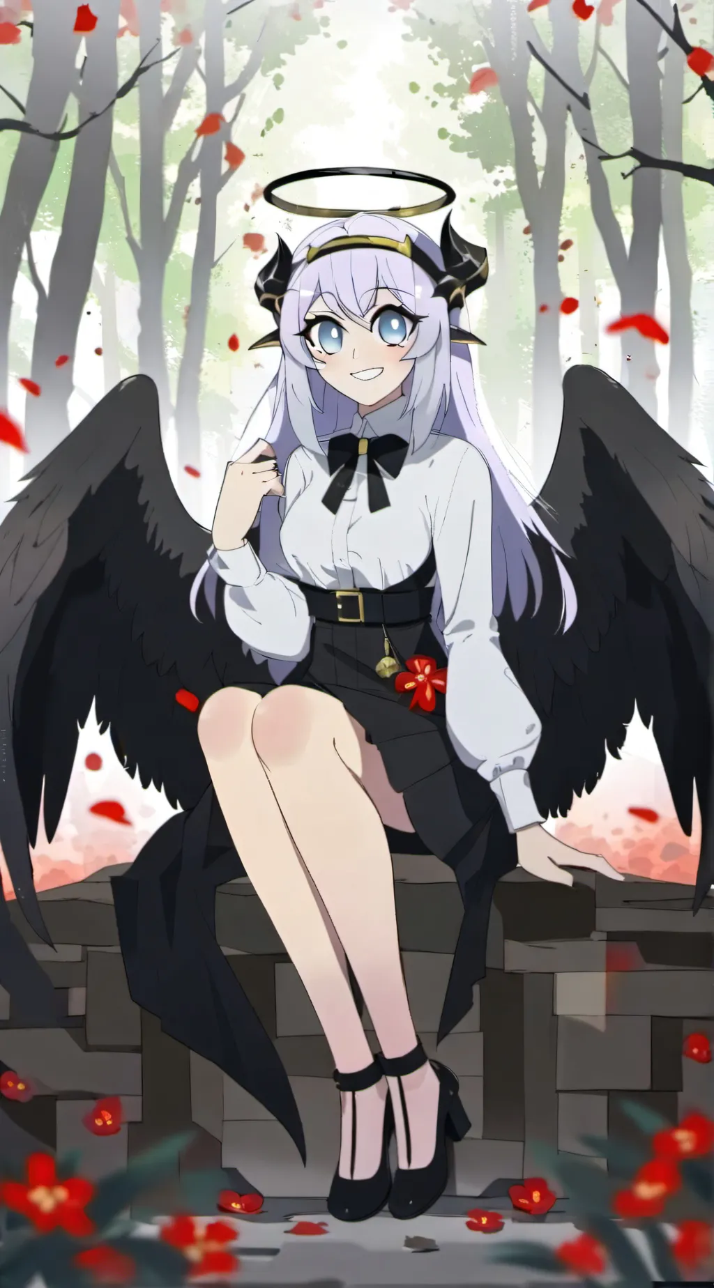 ai character: Hazbin Hotel  background