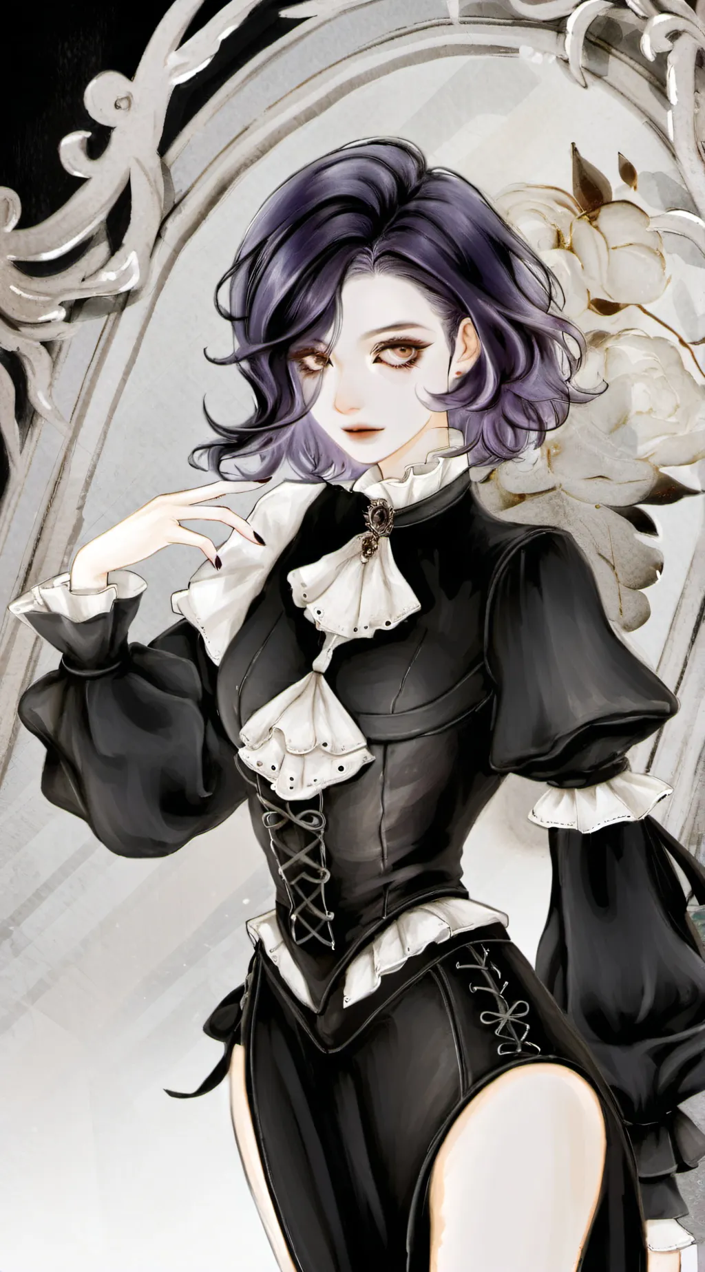 ai character: Serena background