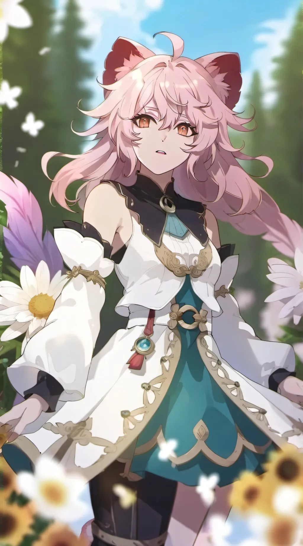 ai character: Mina_1.4 background