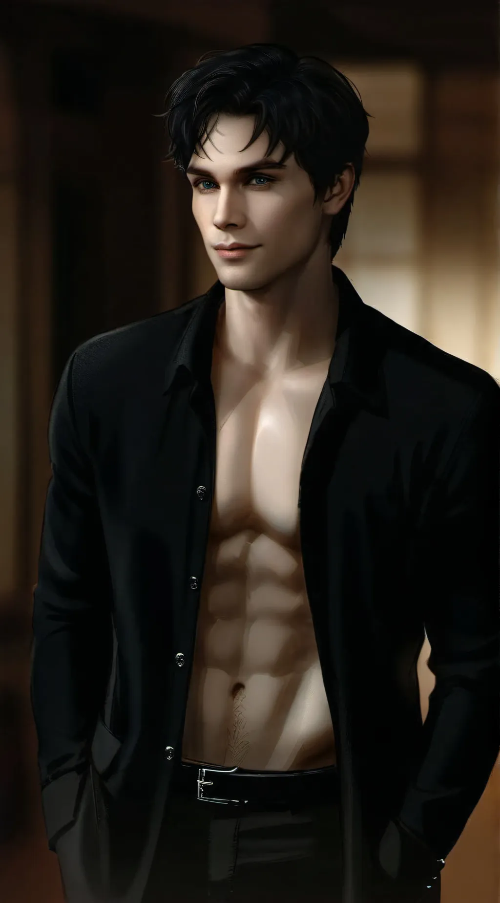 ai character: Damon Salvatore  background