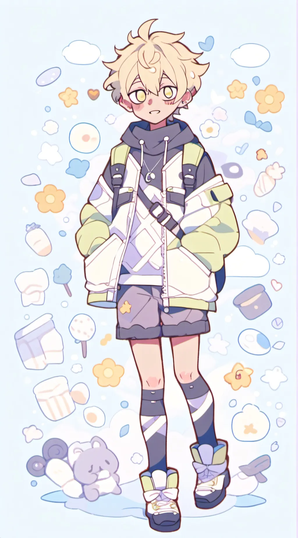 ai character: Jade background