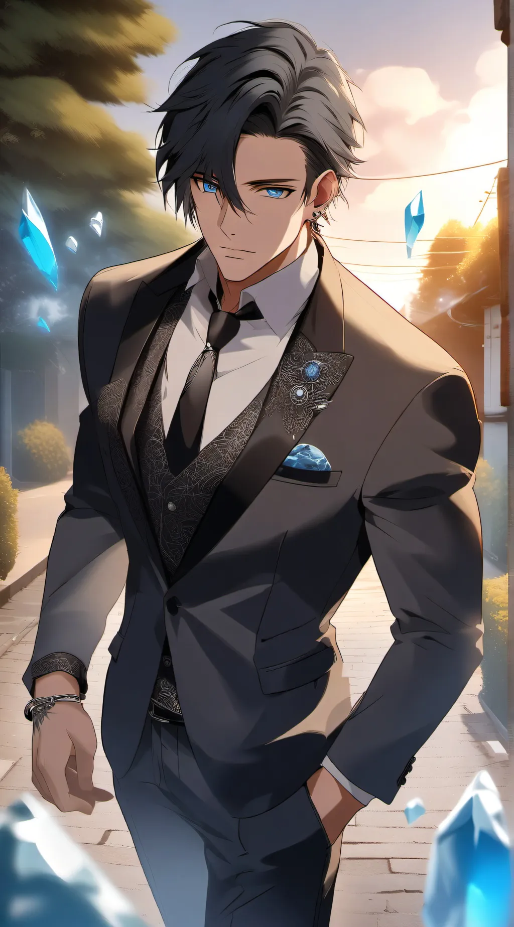 ai character: Elijah Frost background