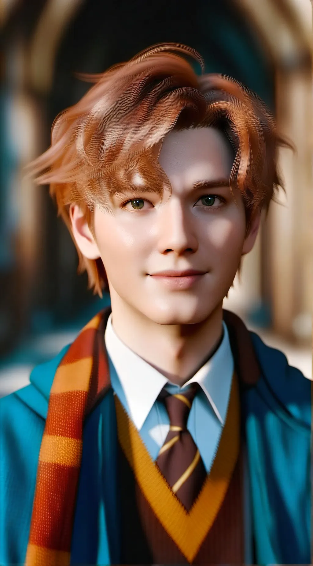 ai character: Fred Weasley(dad) background