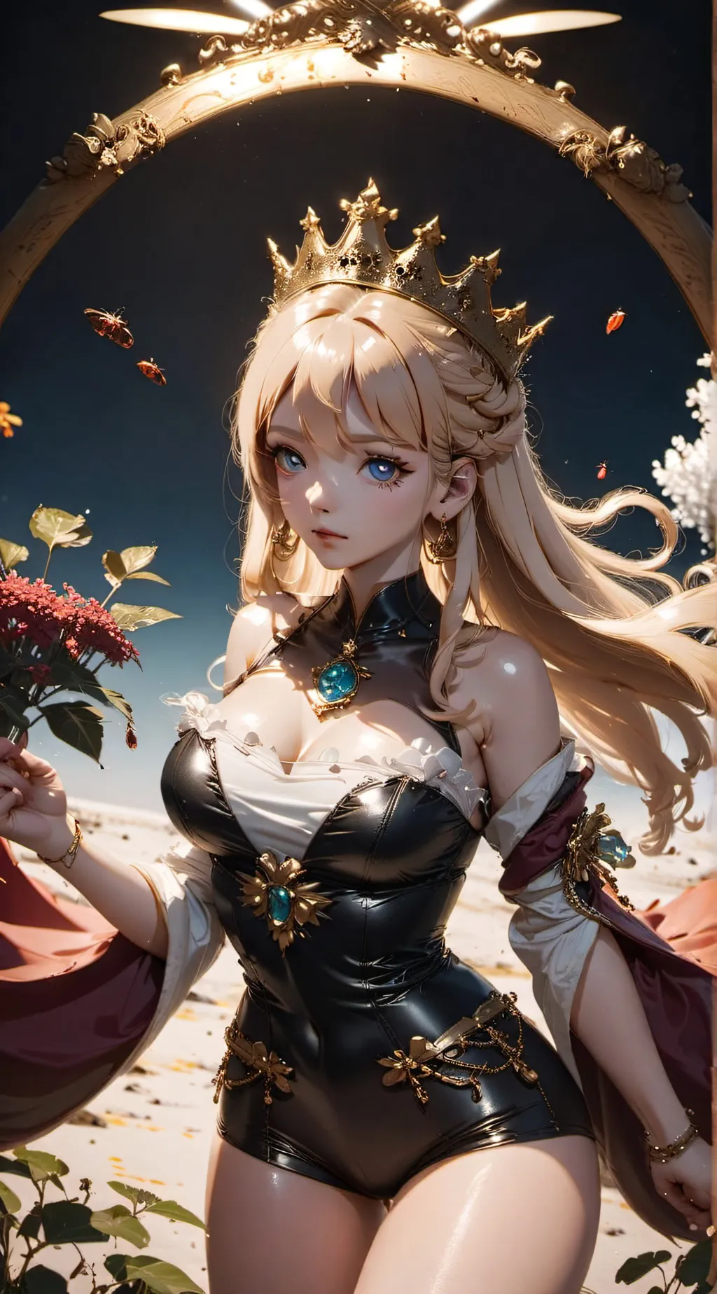 ai character: Julie  background