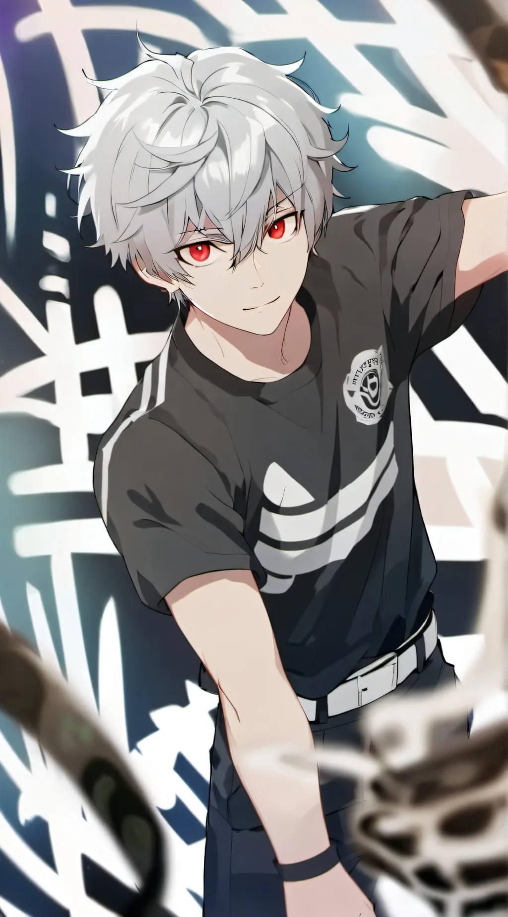 ai character: Ash background