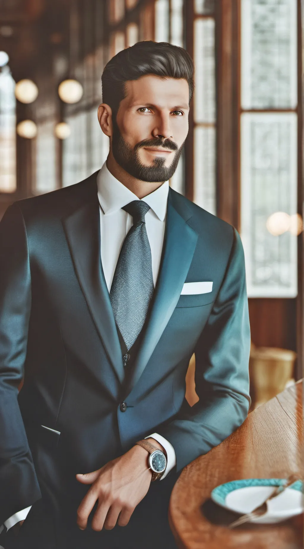 ai character: David  background