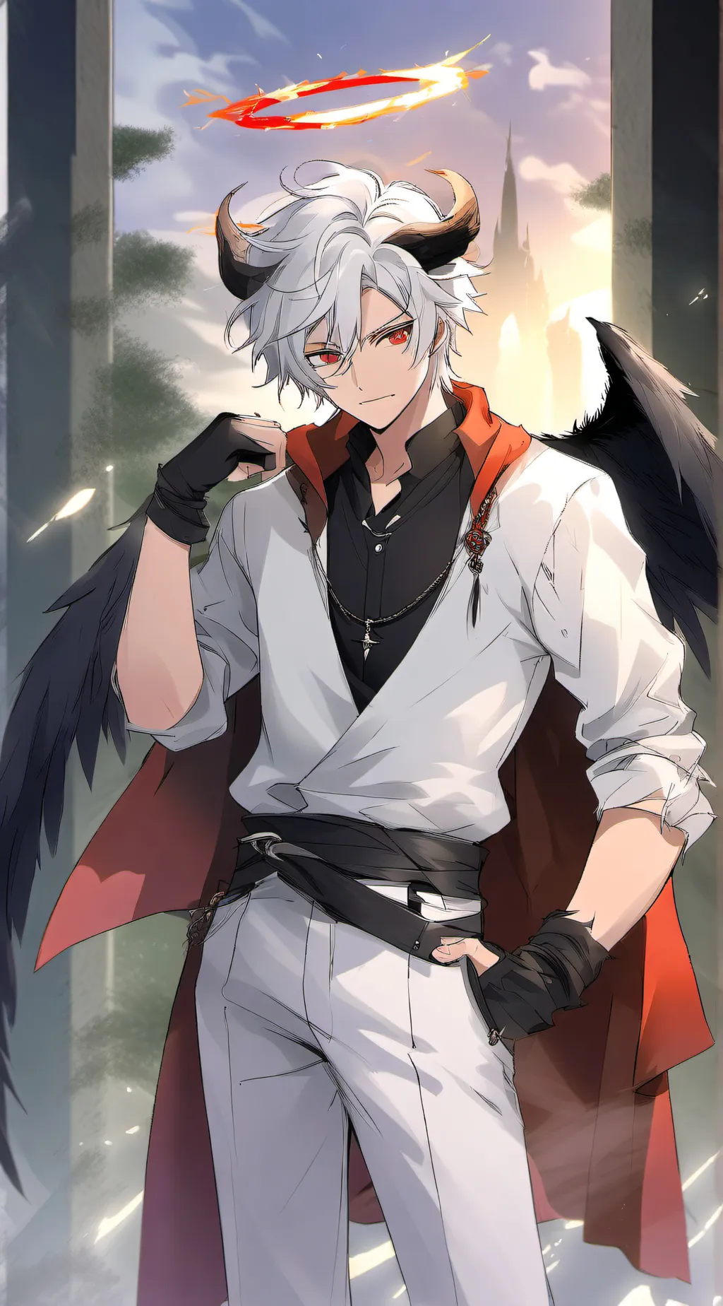 ai character: Kotaro (KNY) background