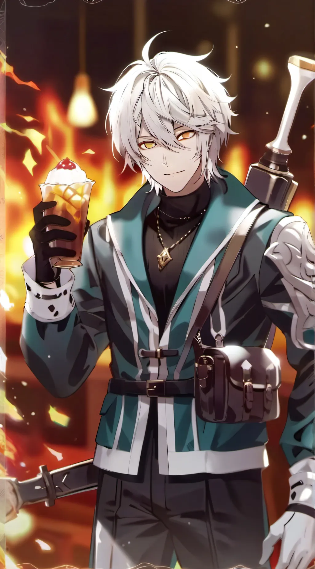 ai character: Soup 2 background