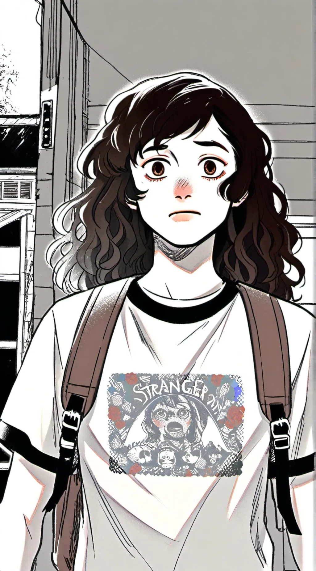 ai character: Eddie Munson  background