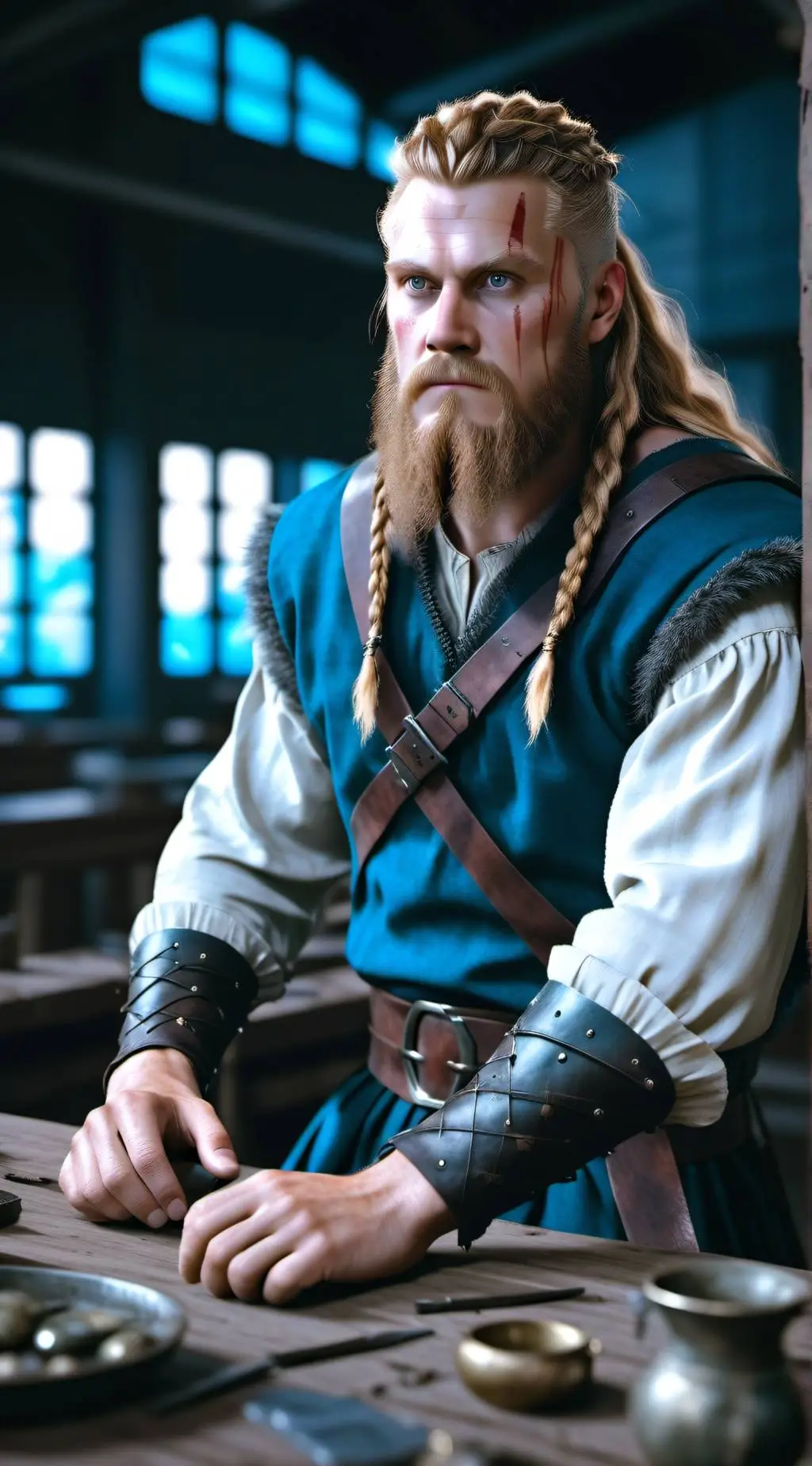 ai character: Victor background