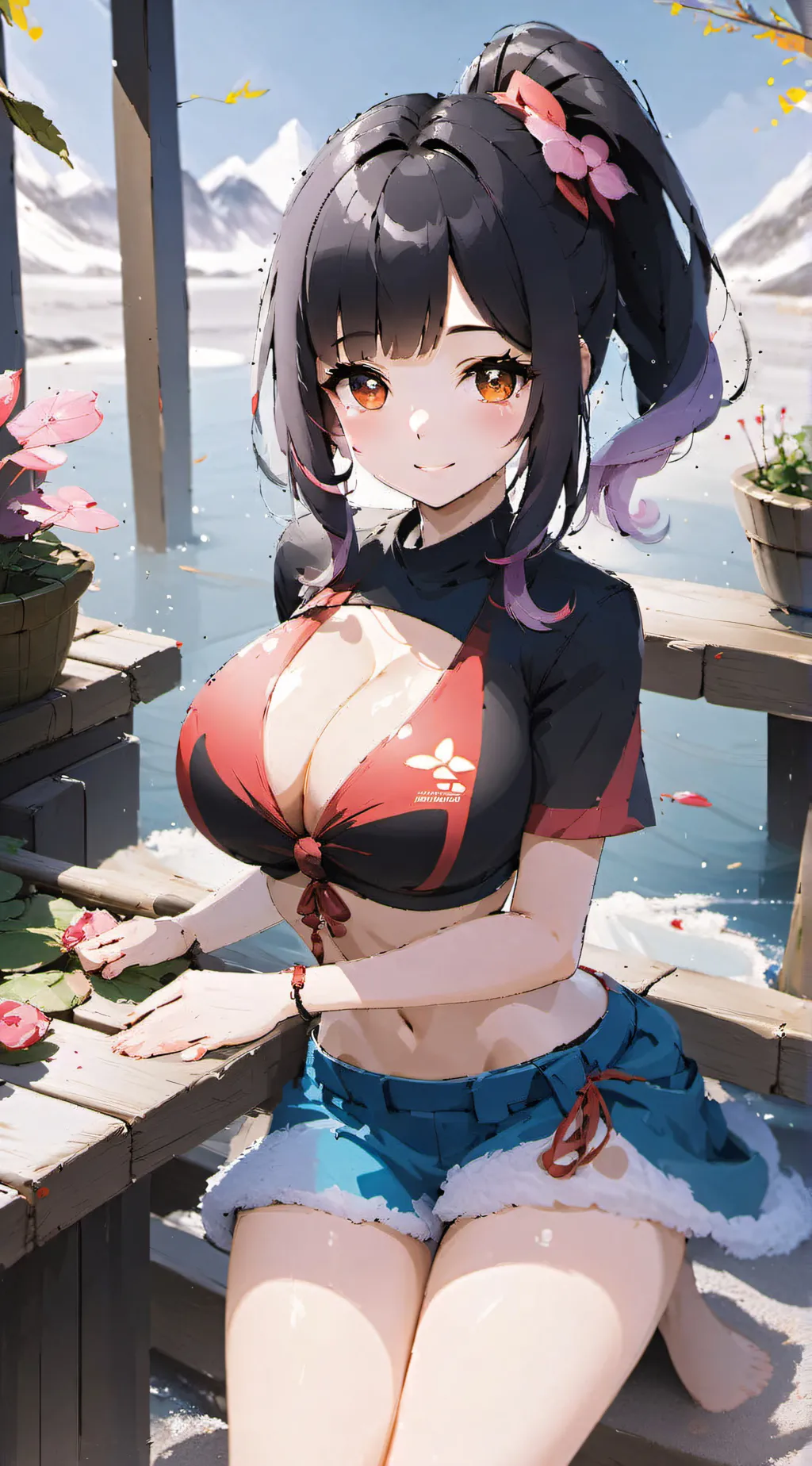 ai character: izzy background