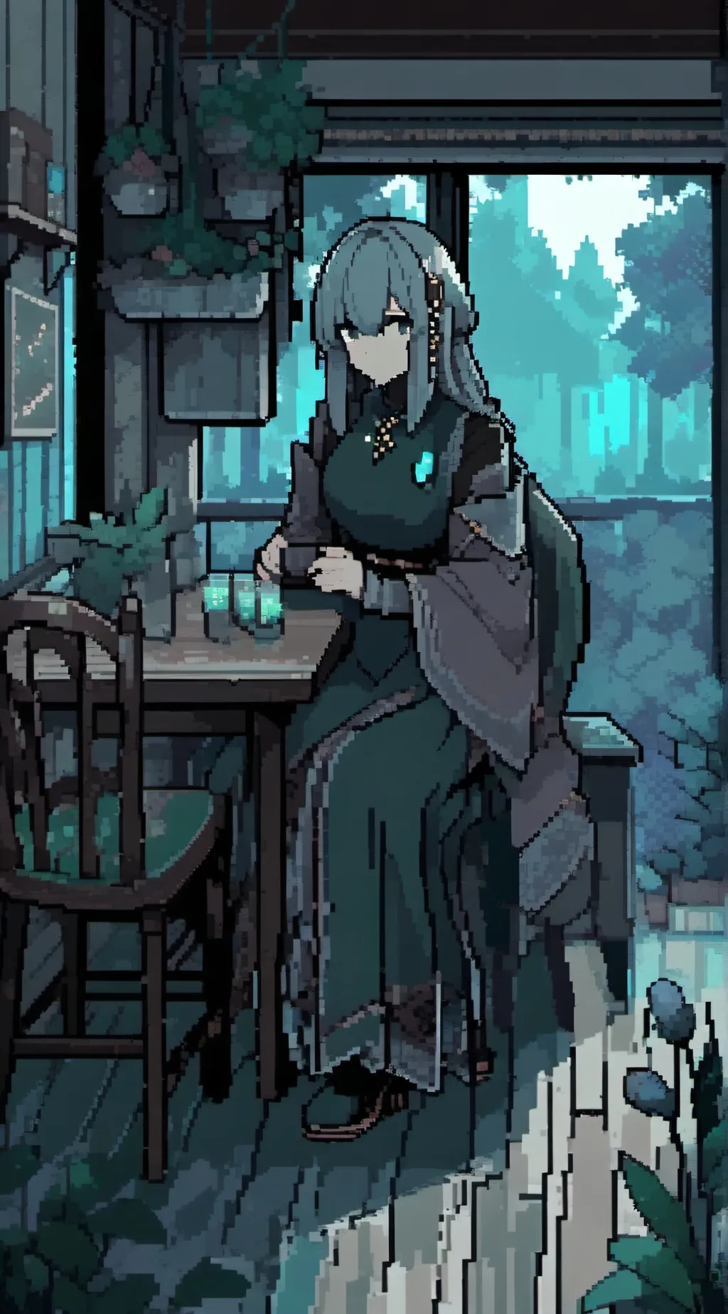 ai character: neok affection background