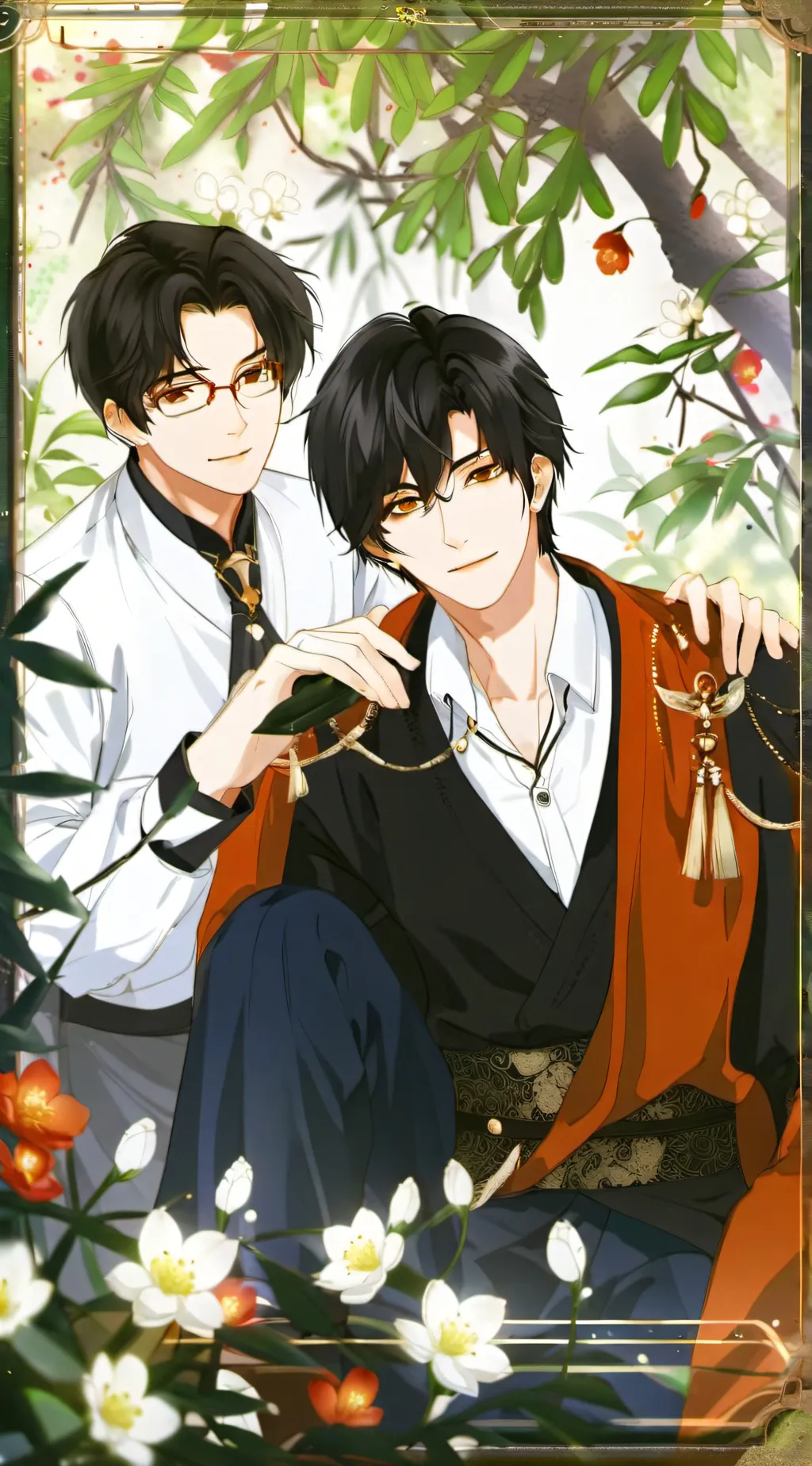 ai character: Leo And Liam background