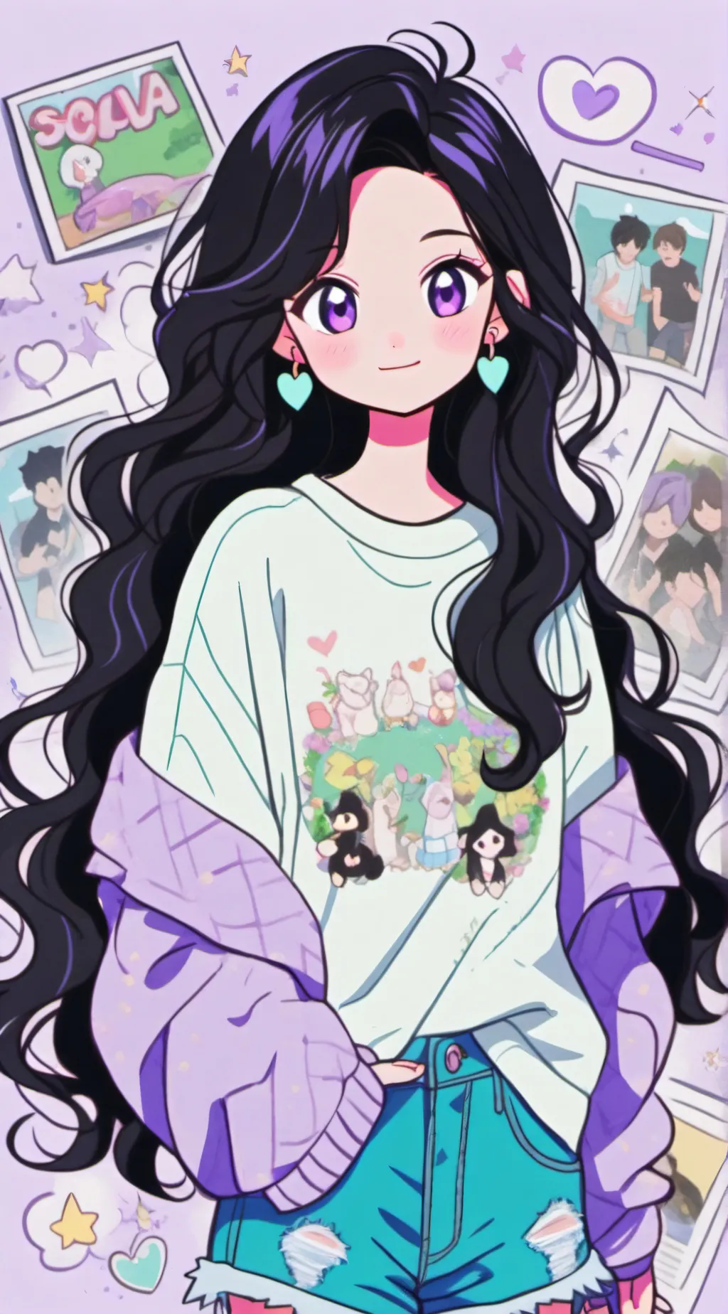 ai character: Aphmau background