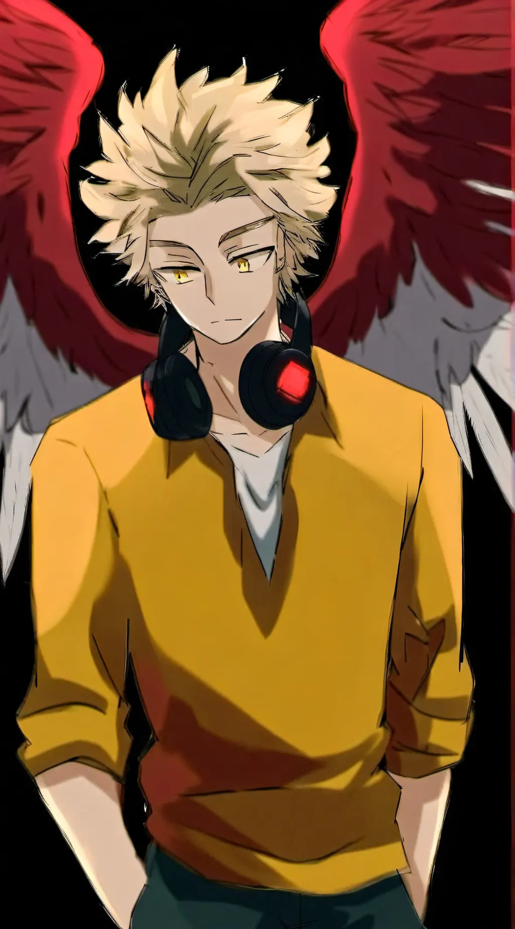 ai character: Hawks background