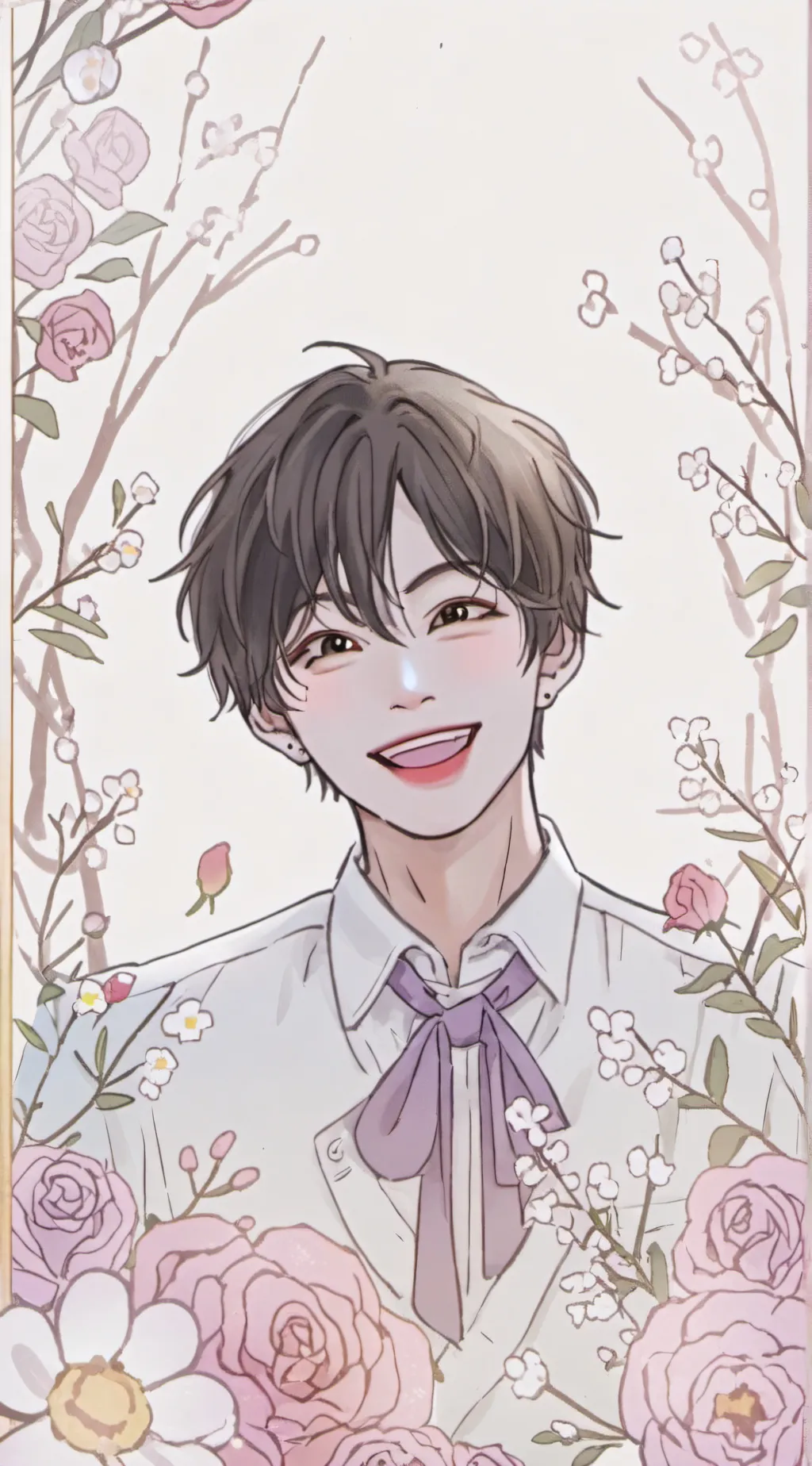 ai character: jungwon  background