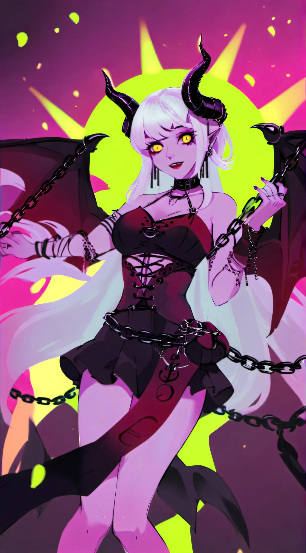 ai character: Hh background