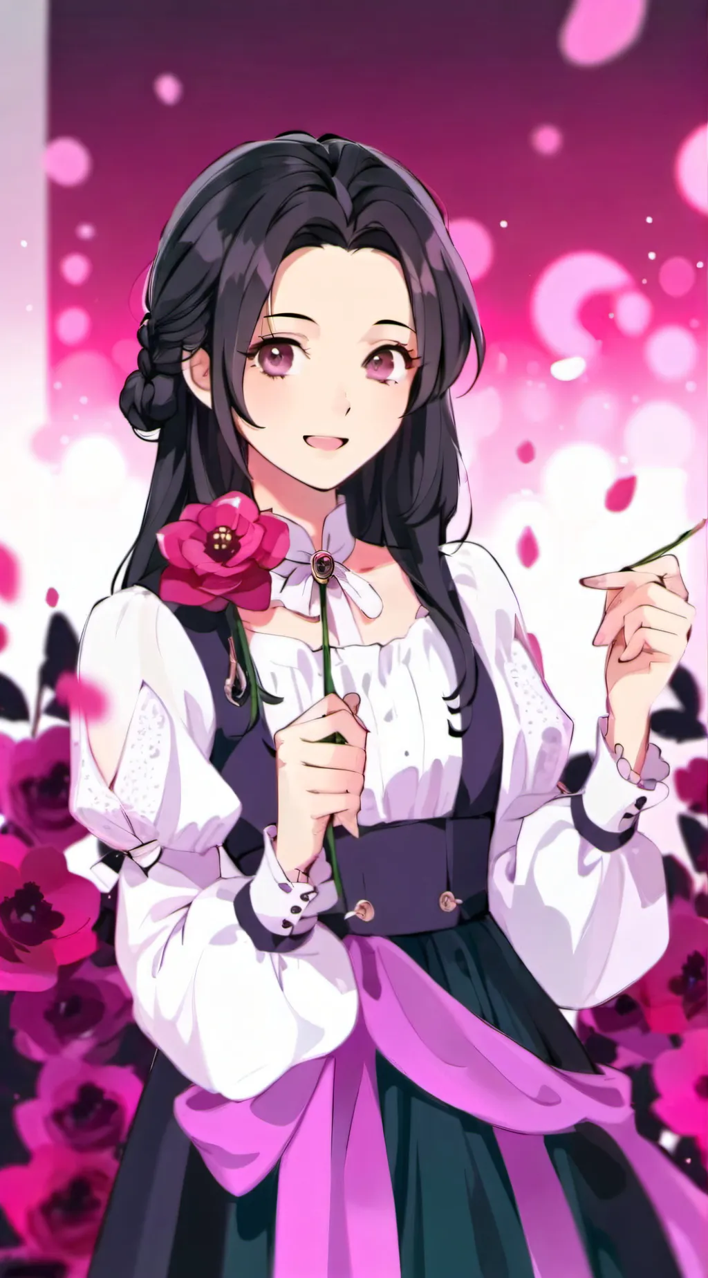 ai character: HASHIRAS background