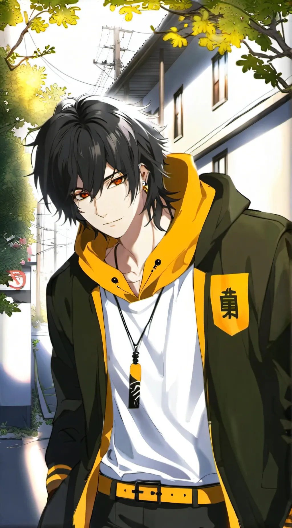 ai character: Ryan  background