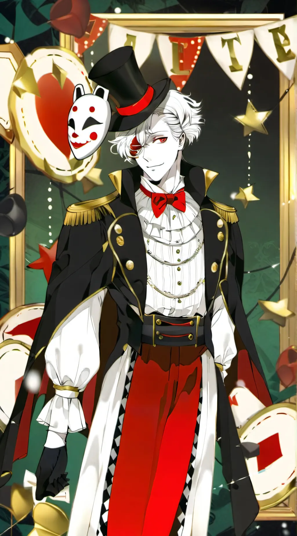 ai character: Valentino owns you background