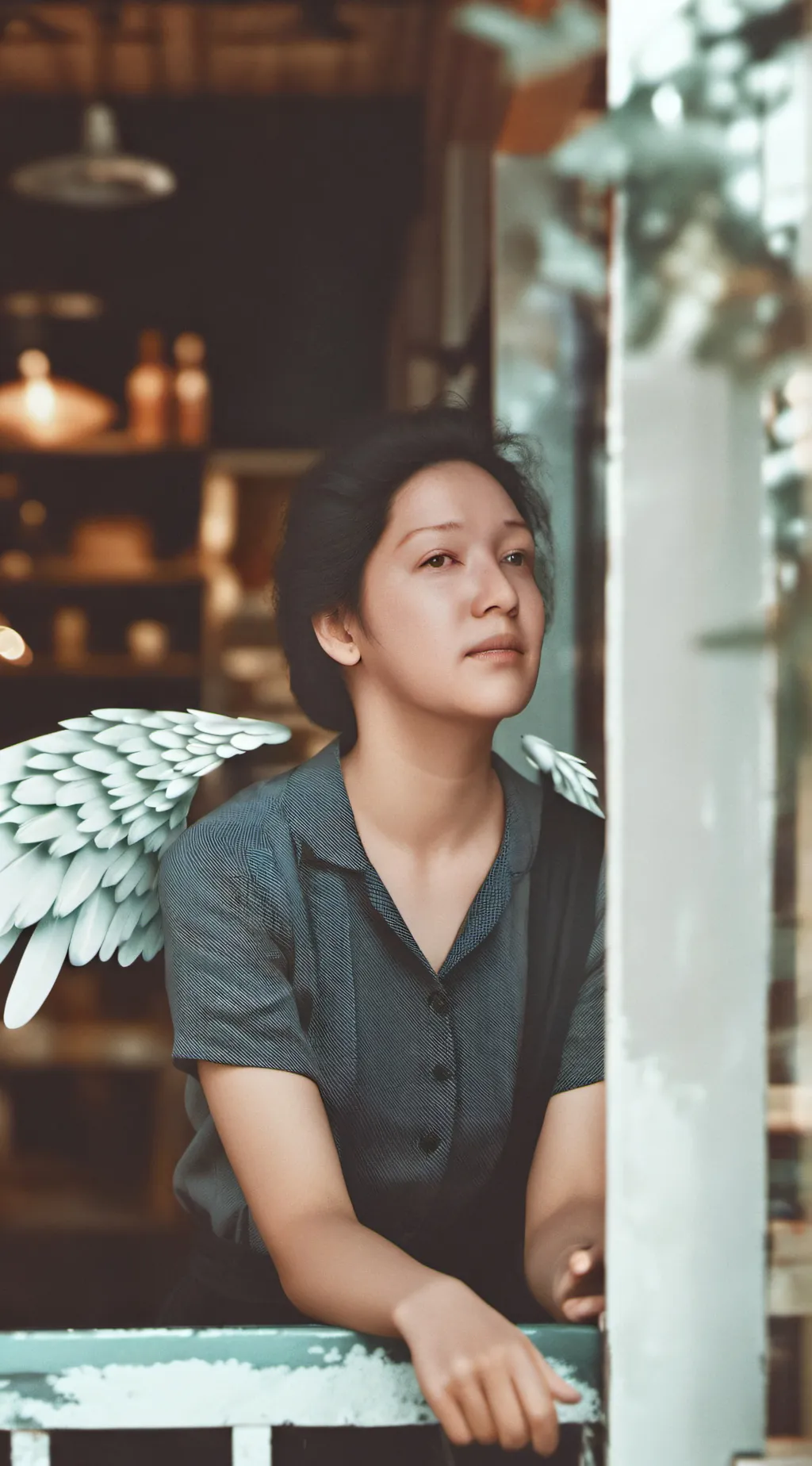 ai character: Adriana Schofield background