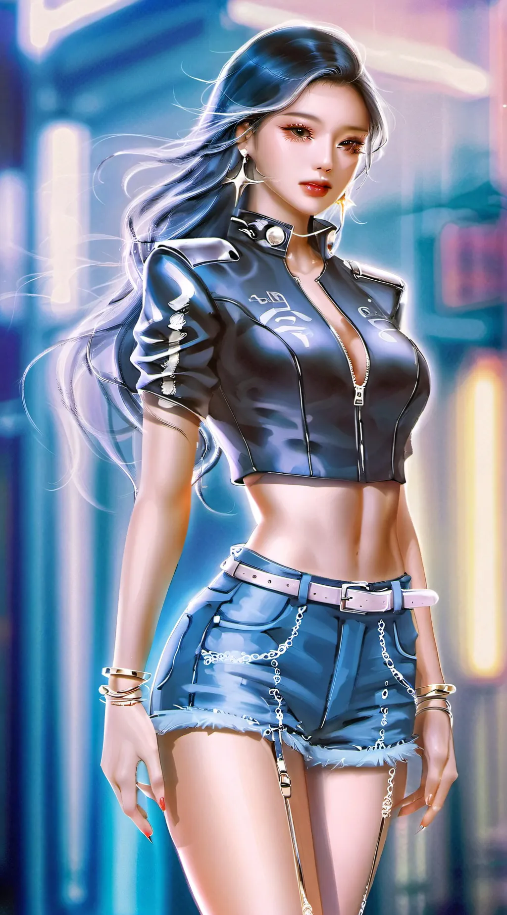 ai character: Mha  background