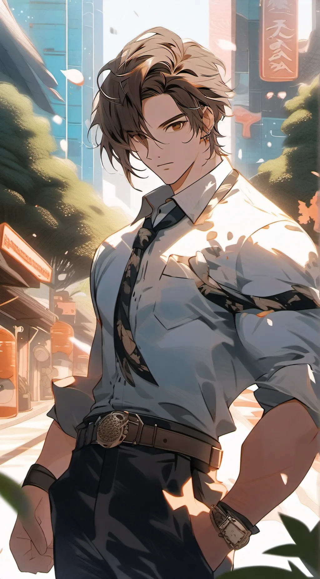 ai character: William background