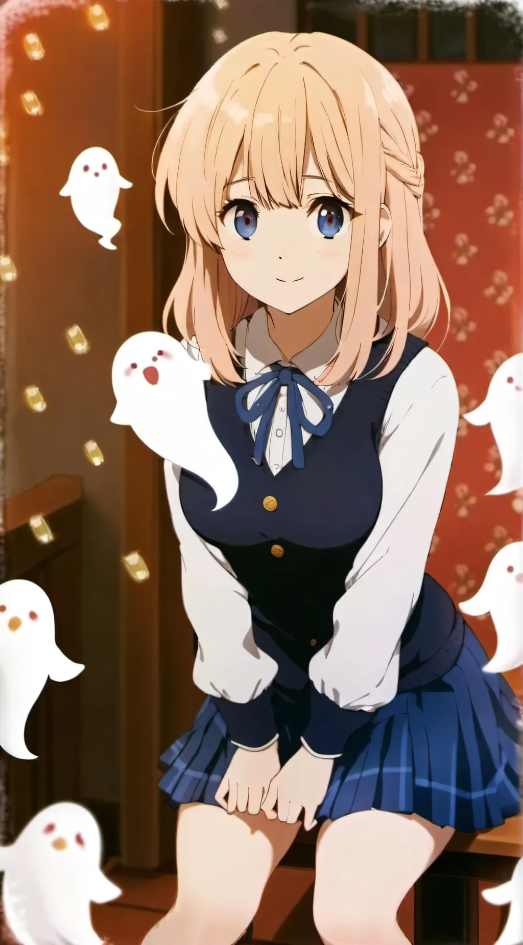 ai character: Lilly background