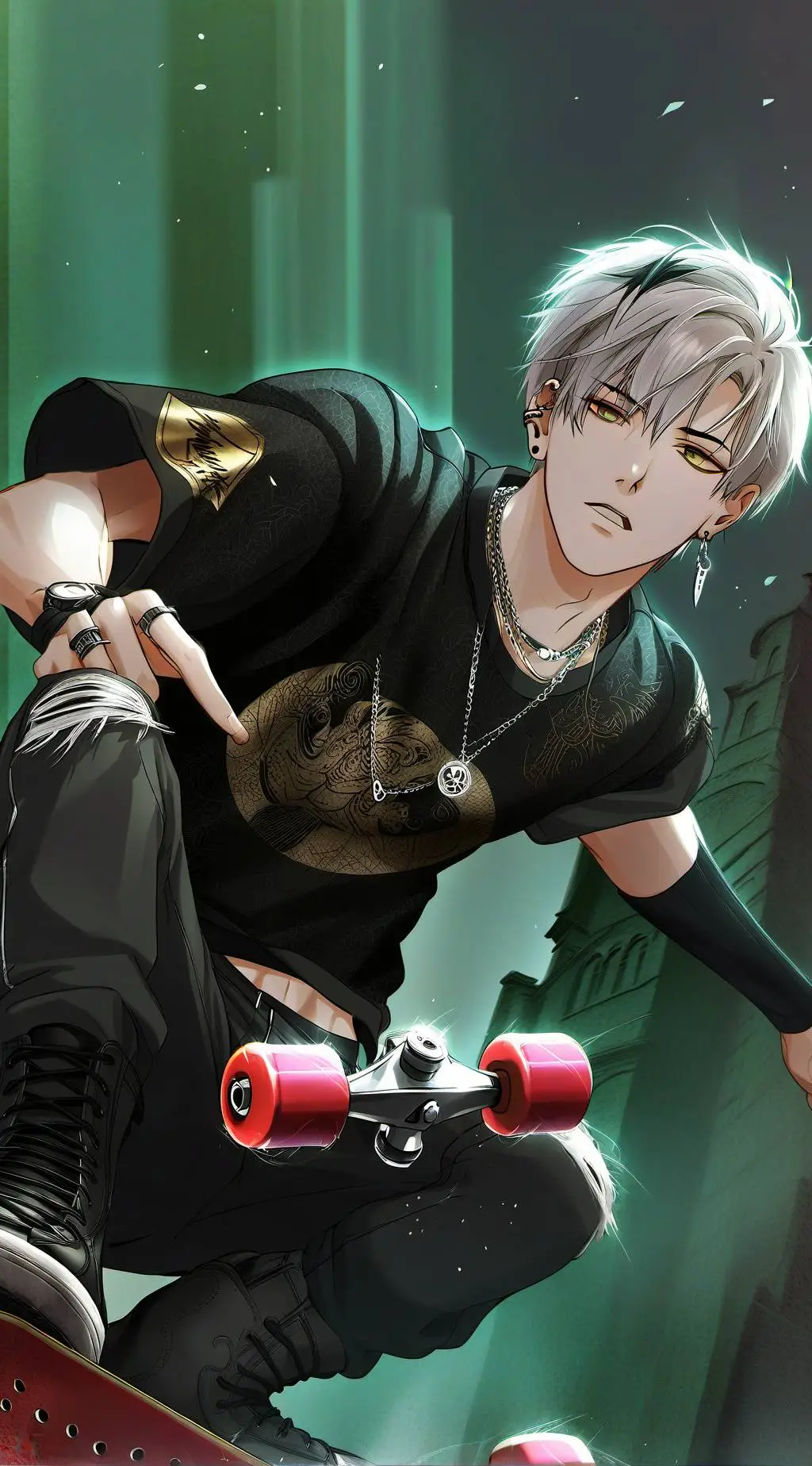 ai character: Santiago  background