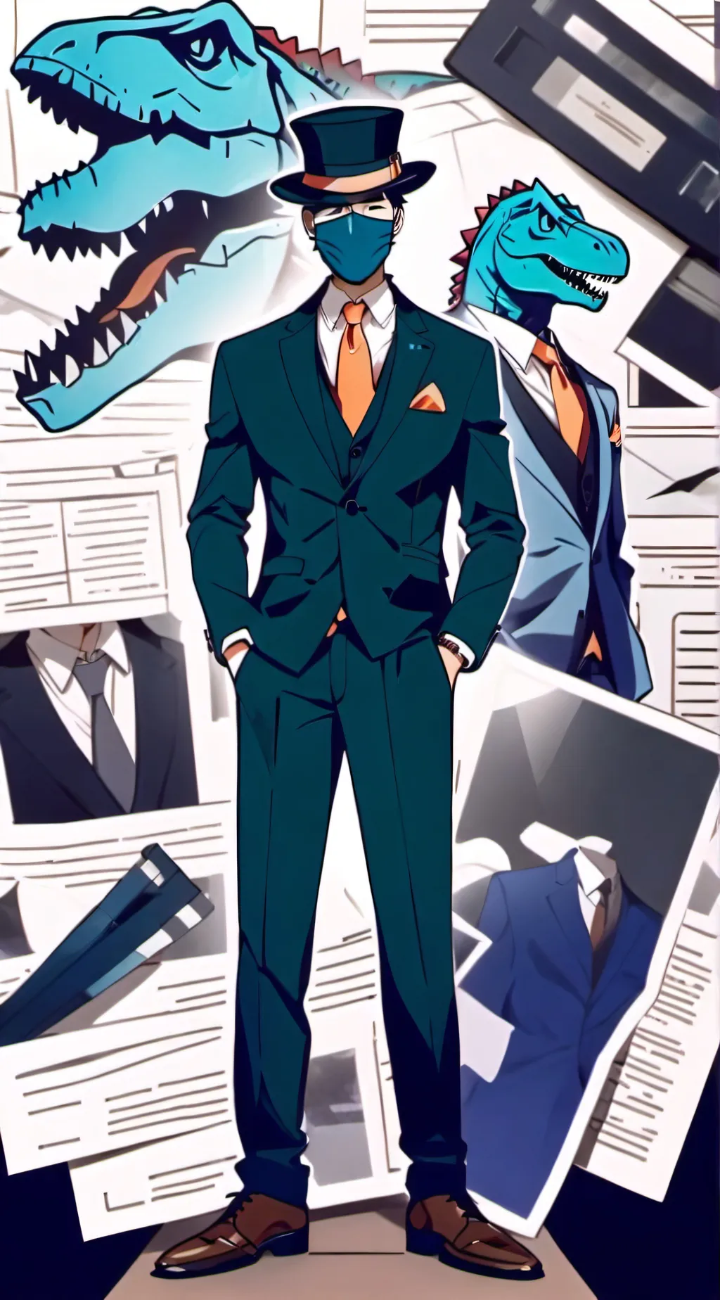 ai character: Marcus and choppy  background