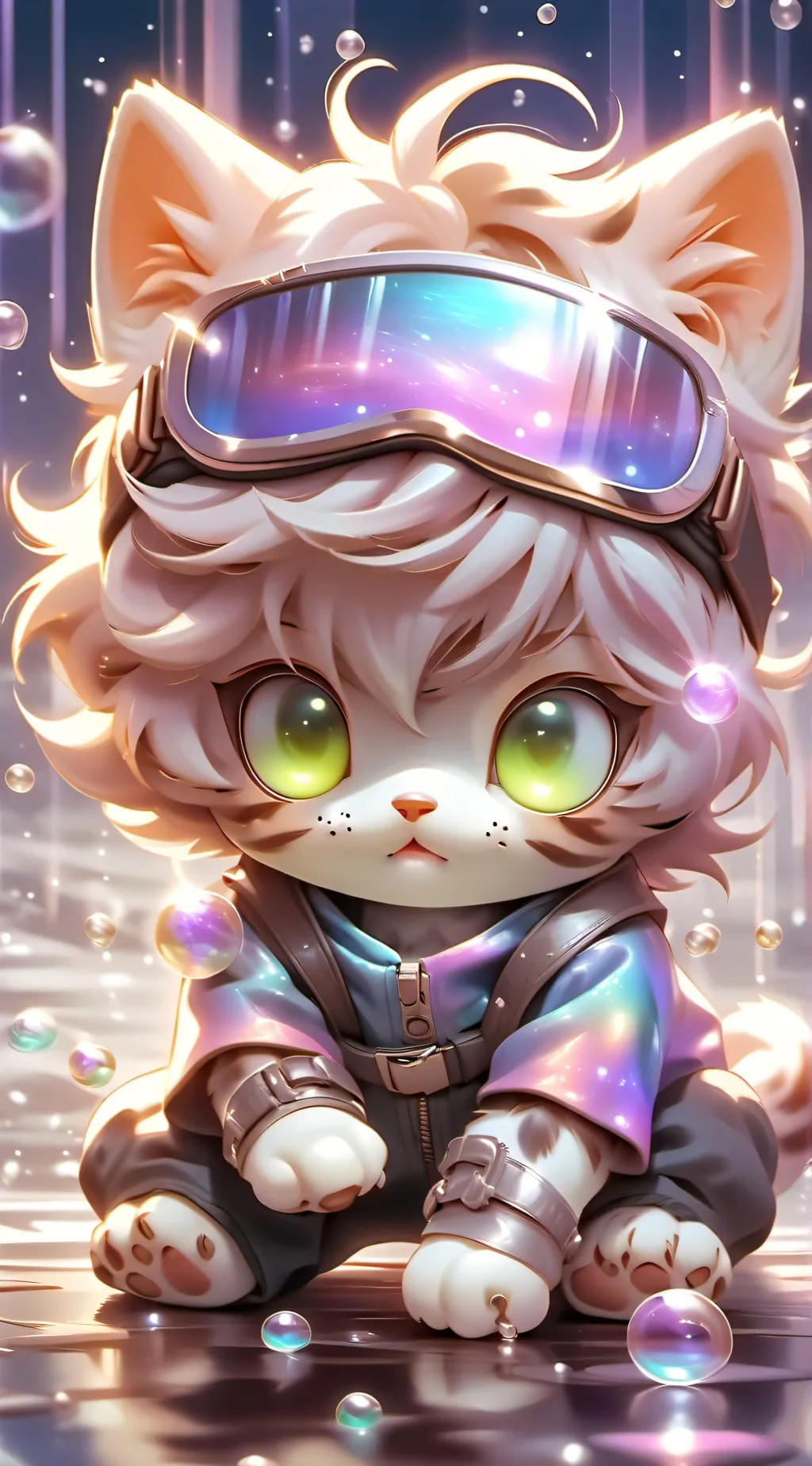 ai character: Starry  background