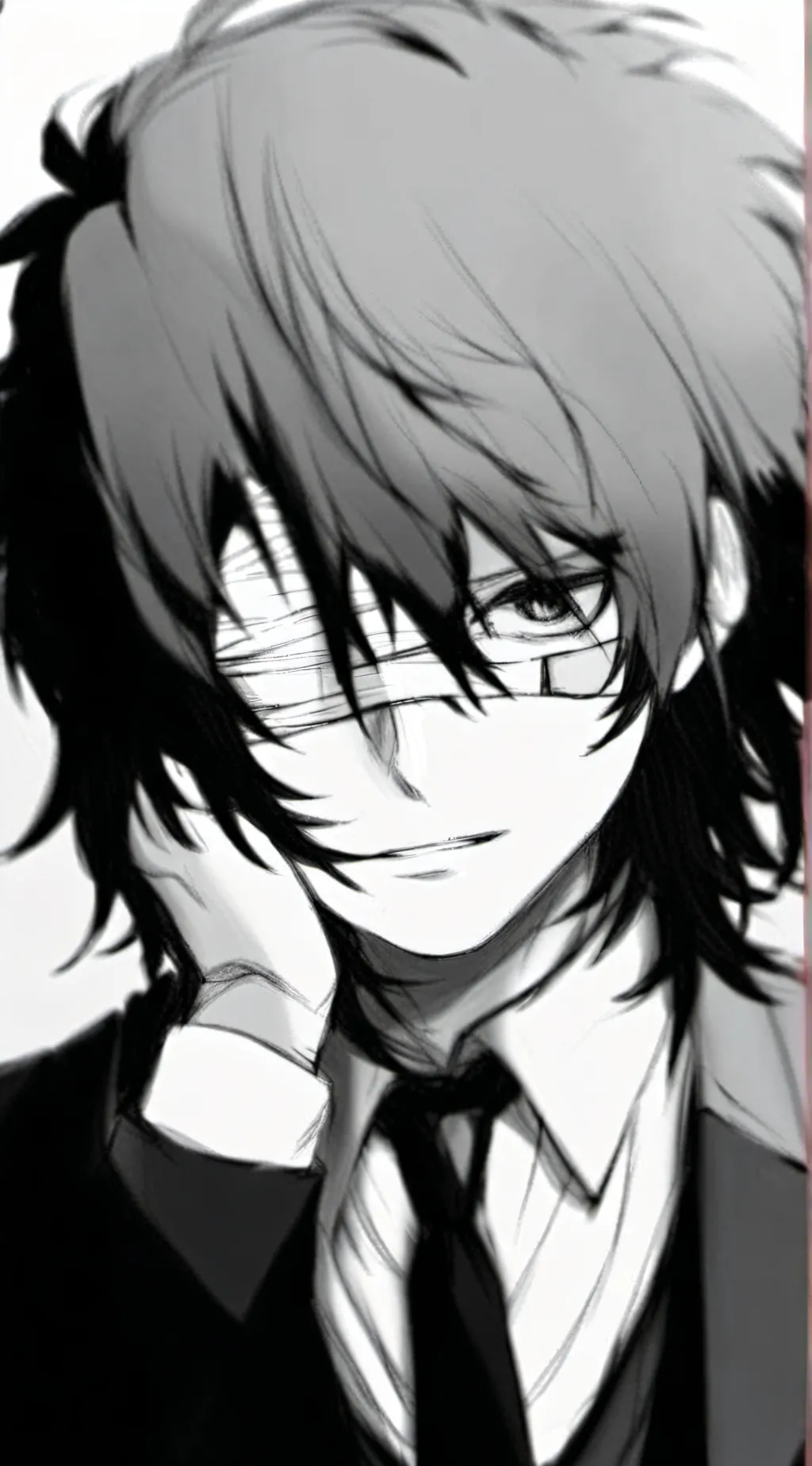 ai character: dazai  background