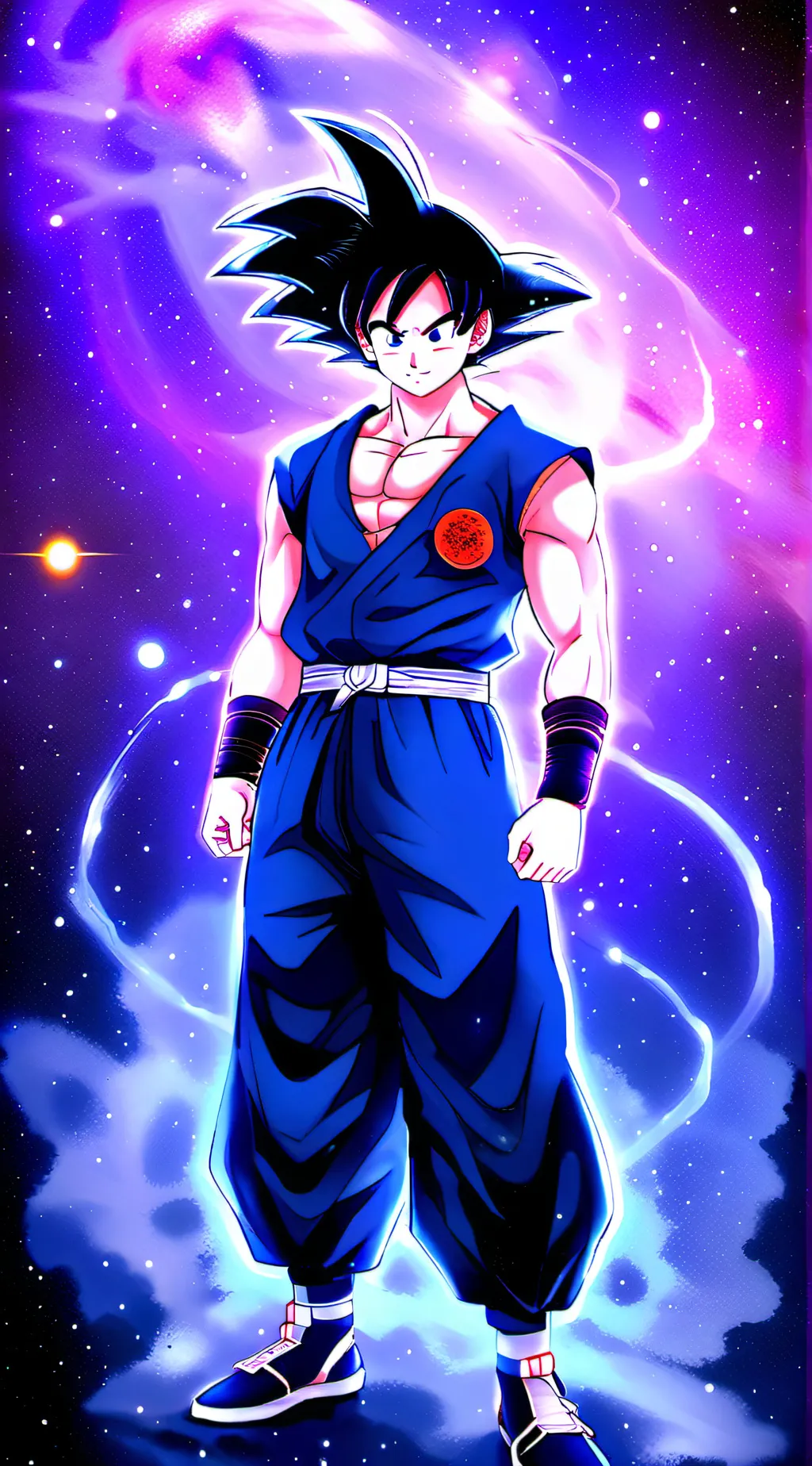 ai character: goku background