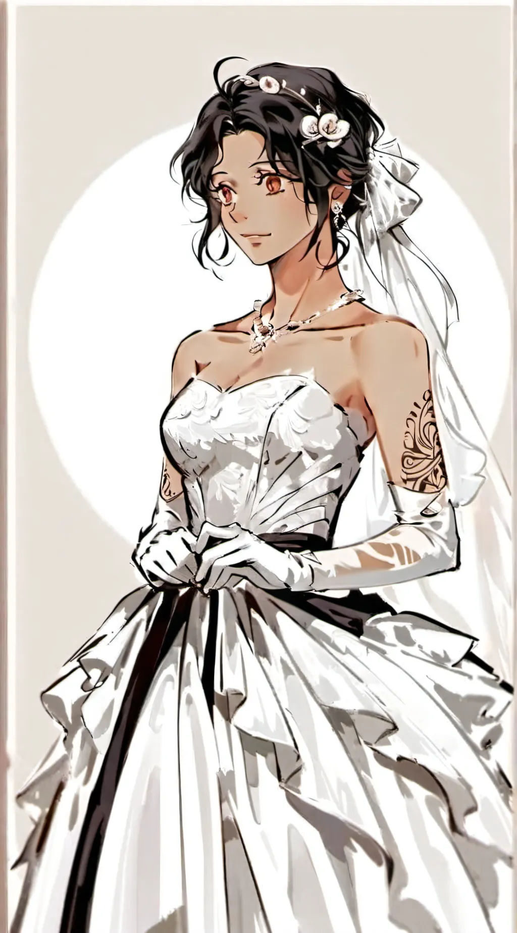 ai character: Da jeong Choi  background