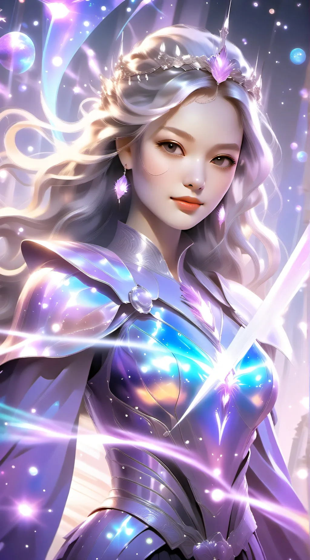 ai character: popstar  background