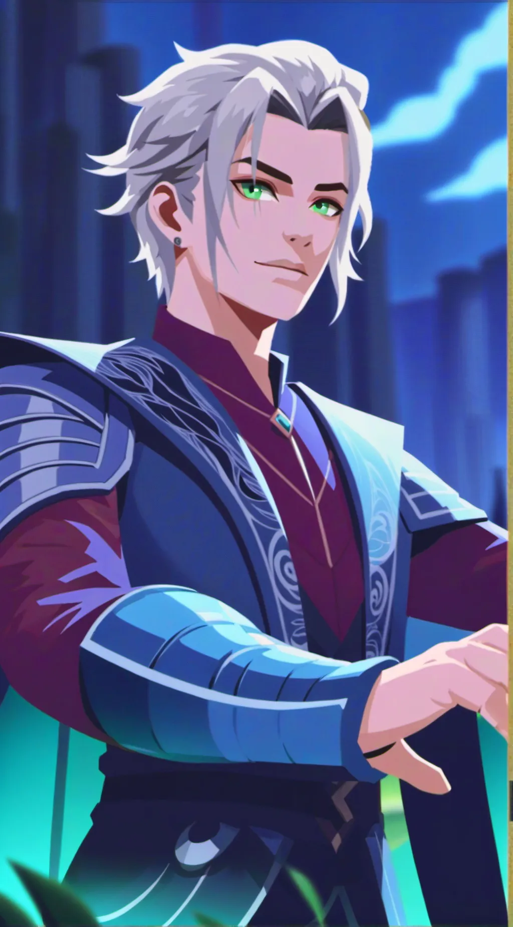 ai character: liam background