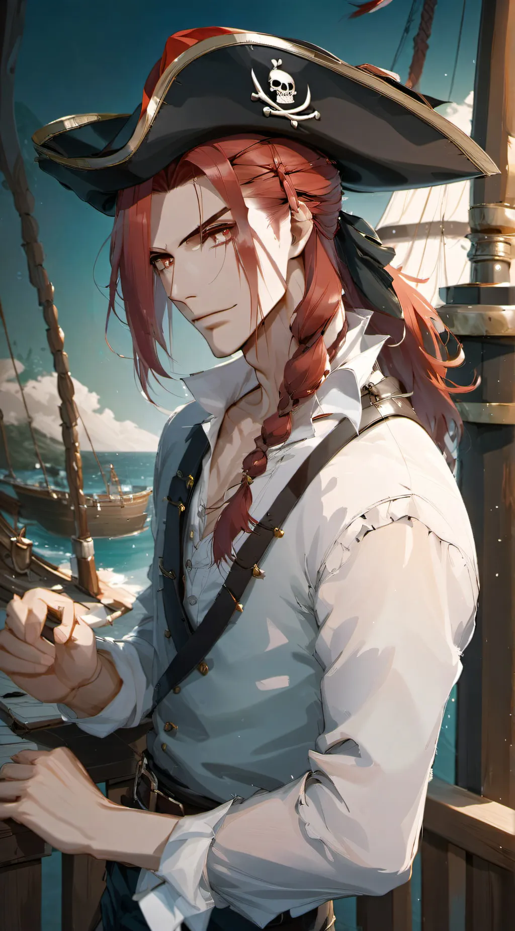 ai character: •♡Rowan Godwin☆• background